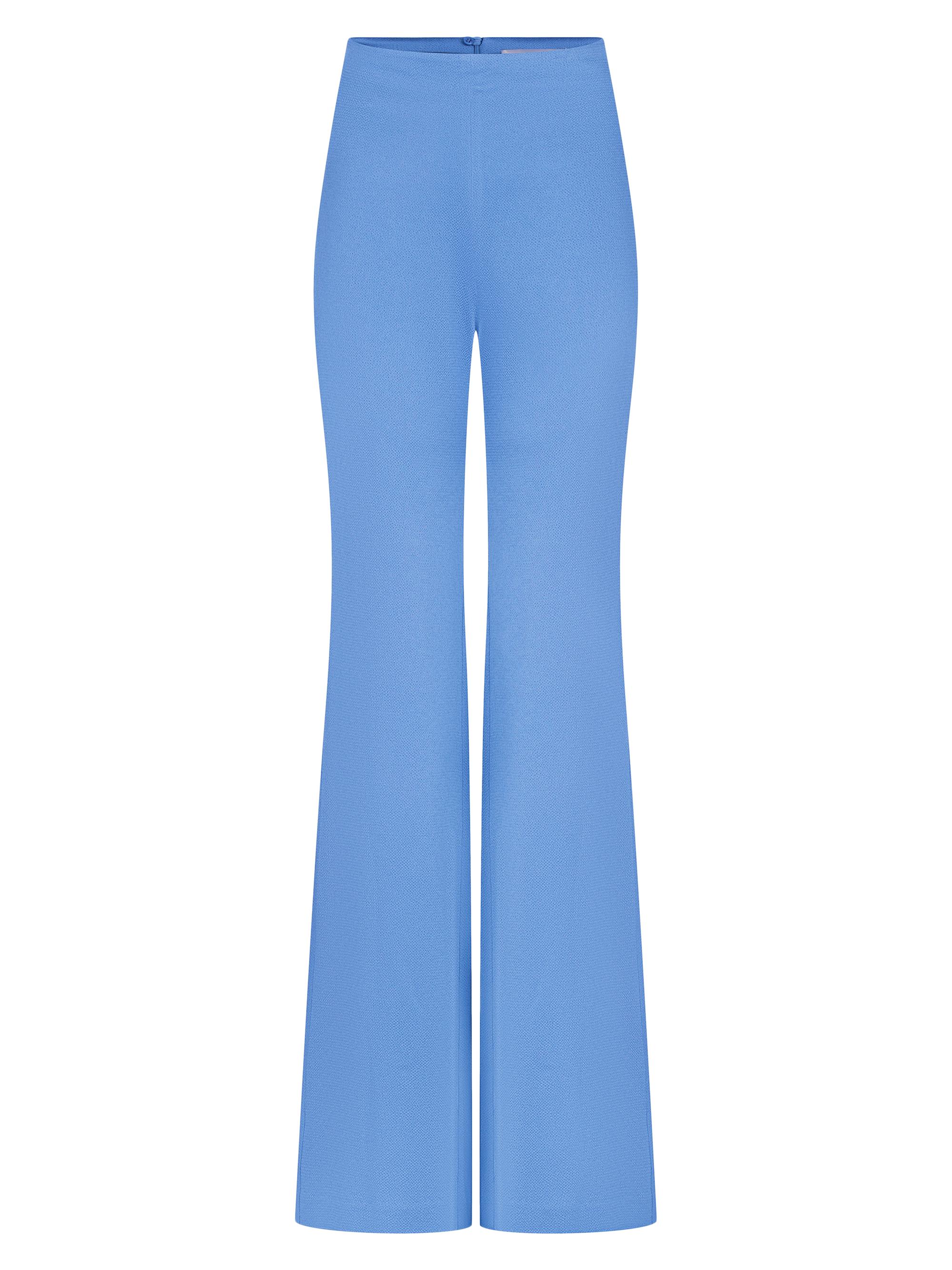 Silvia Tcherassi Women's Palermo Hammered Satin Pants - Periwinkle