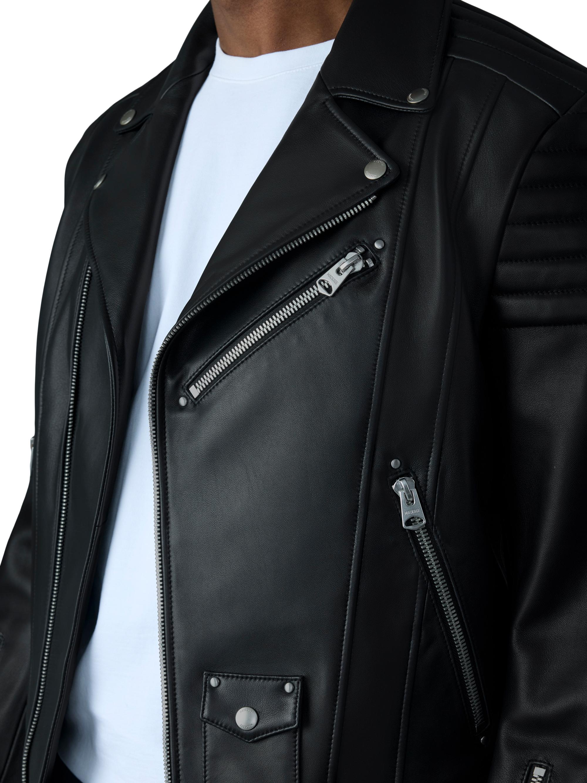 Mackage Kenneth Leather Perfecto Biker Jacket | Saks Fifth Avenue