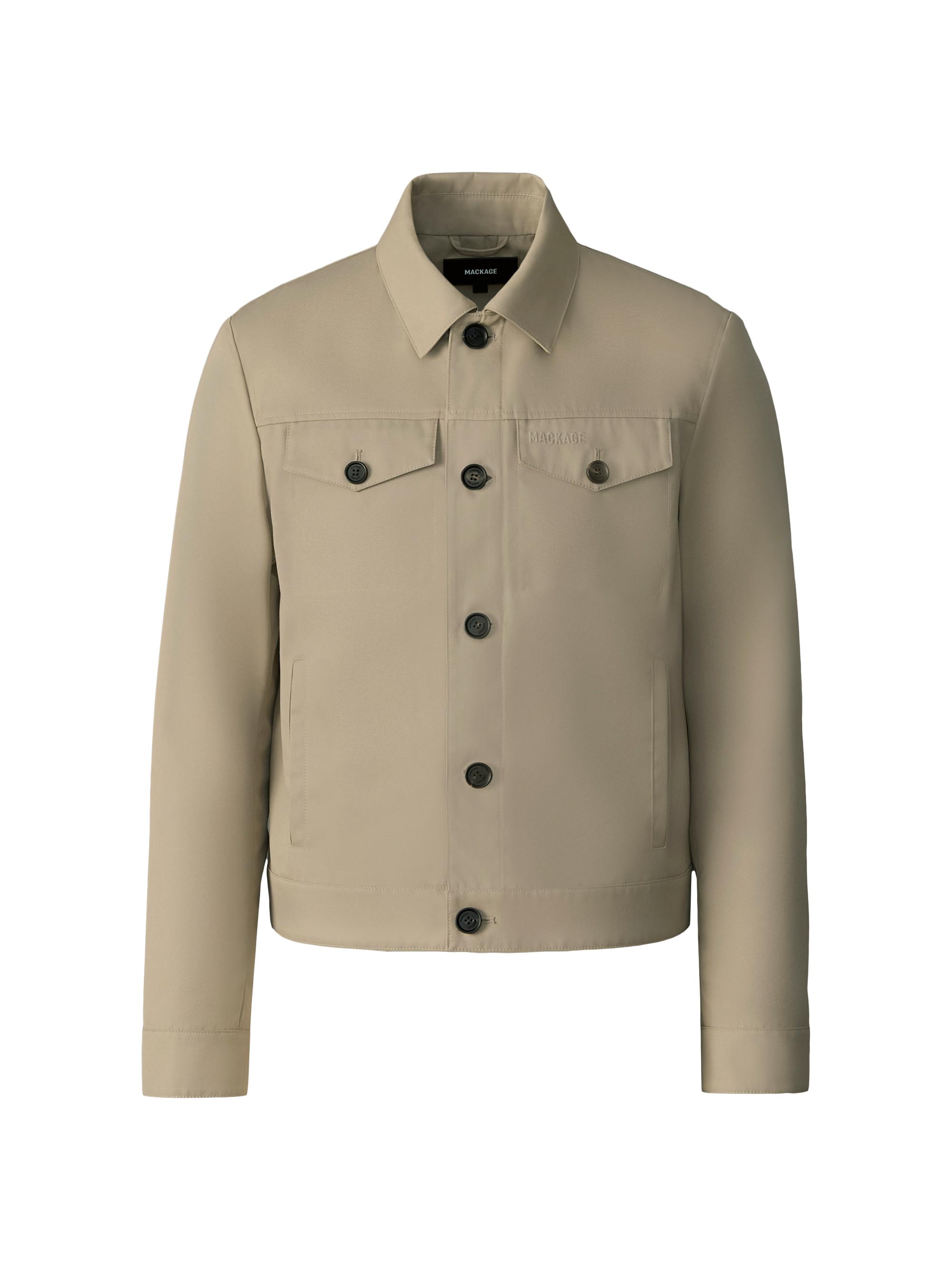 Frame Textured Wool Zip-Up Shirt Jacket | Saks Fifth Avenue