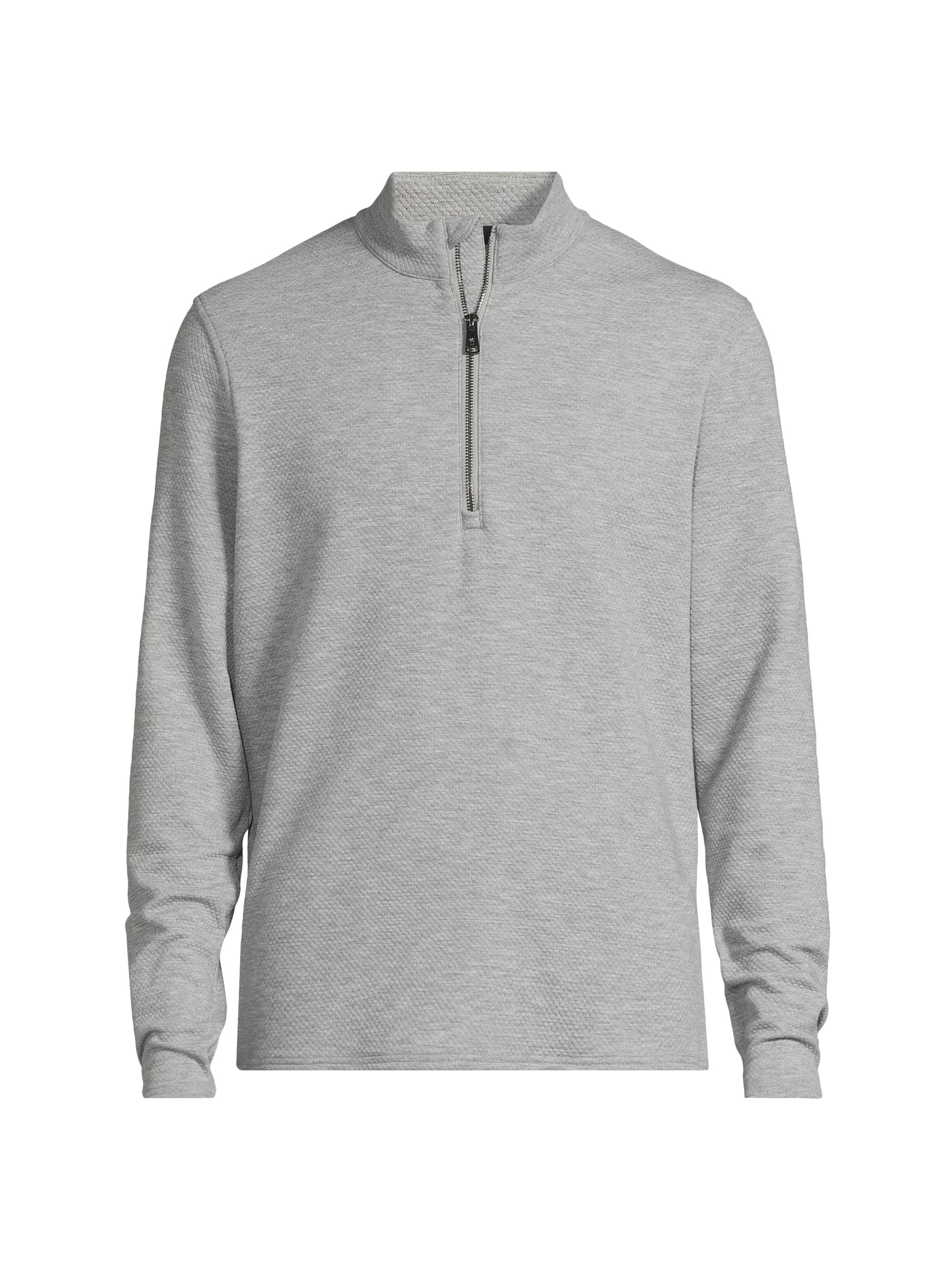 Greyson Men's Troy Quarter-Zip Pullover - Smoke Heather