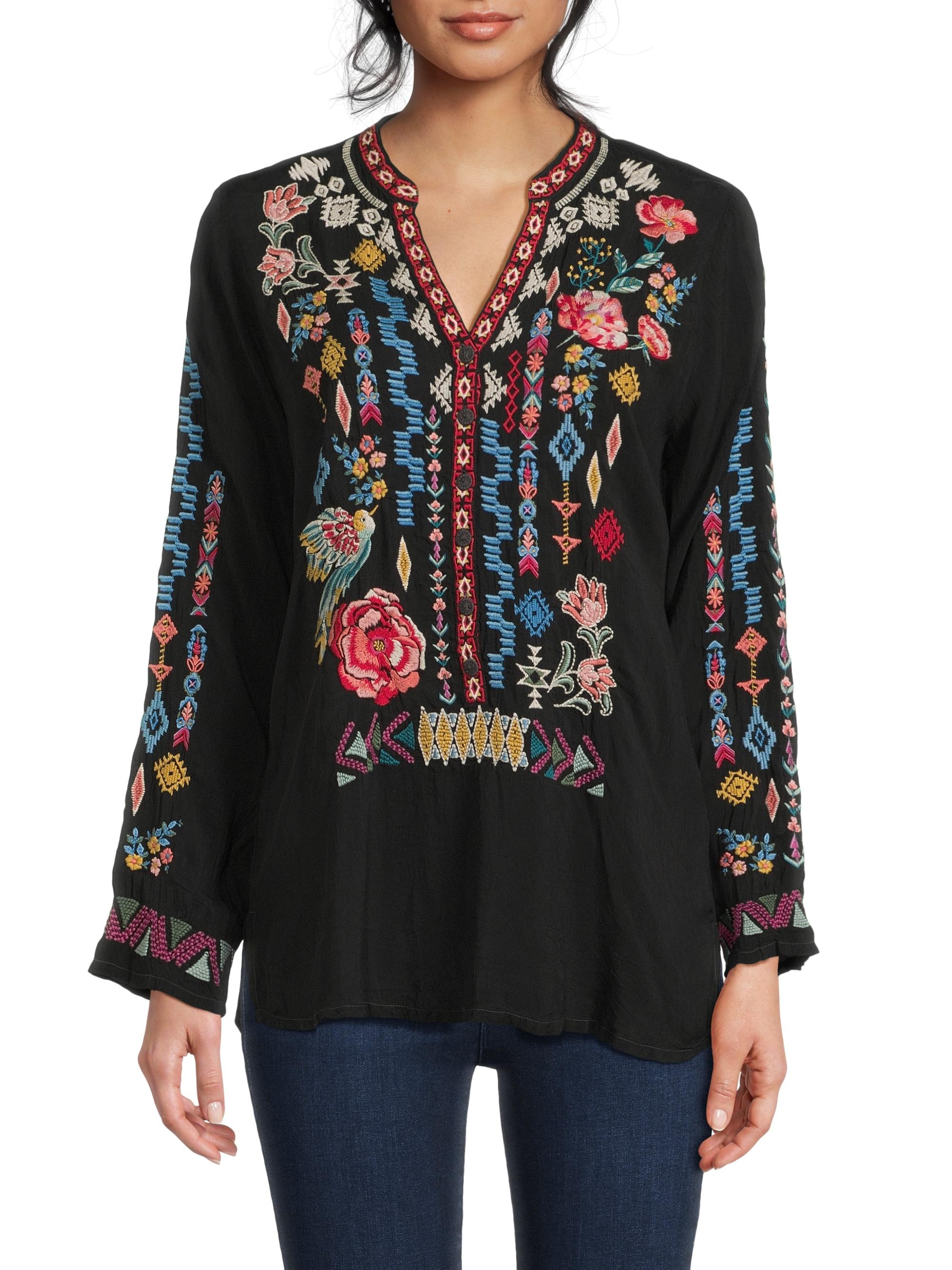 ま*！様 Jesh ジェッシュ　Multi way gather blouse CU/ LAWN BLURRED CHECK GATHERED BLOUSE(XS Off White