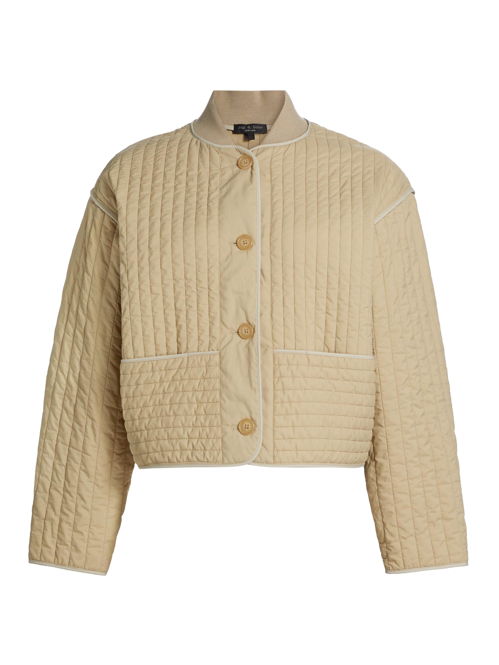 rag & bone Women's Marley Quilted Jacket - Tan