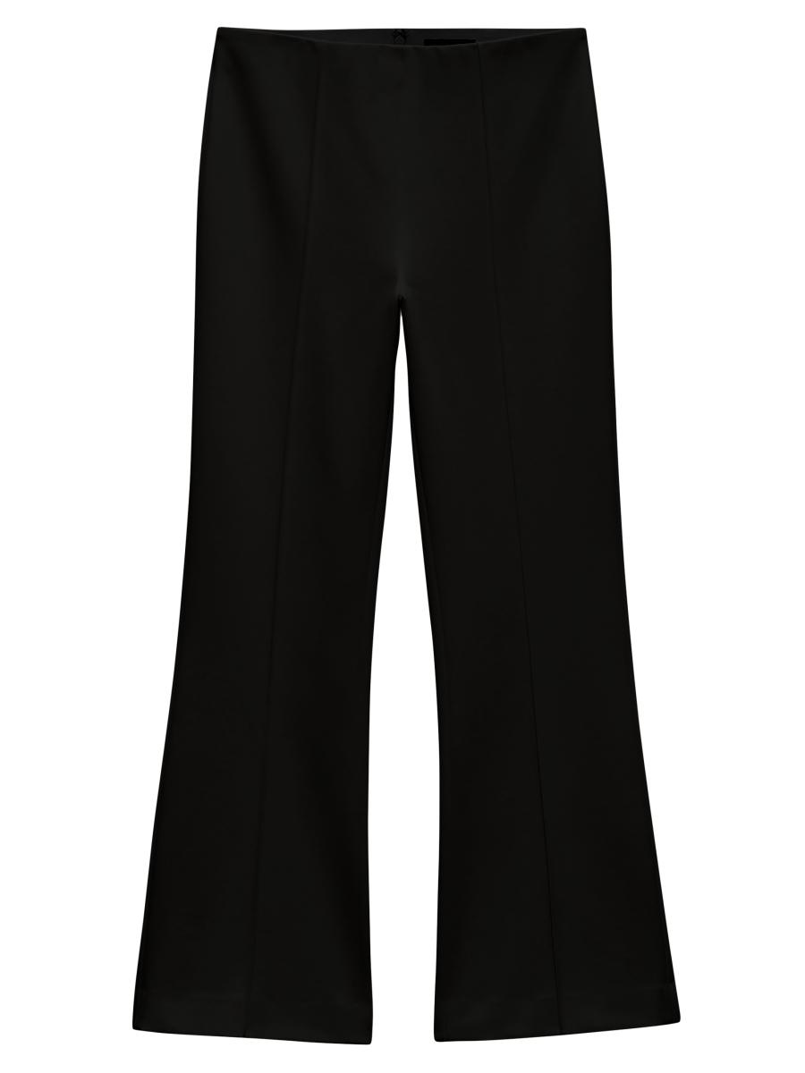 Rag & Bone Women's Irina Cropped Kick-flare Pants In Black
