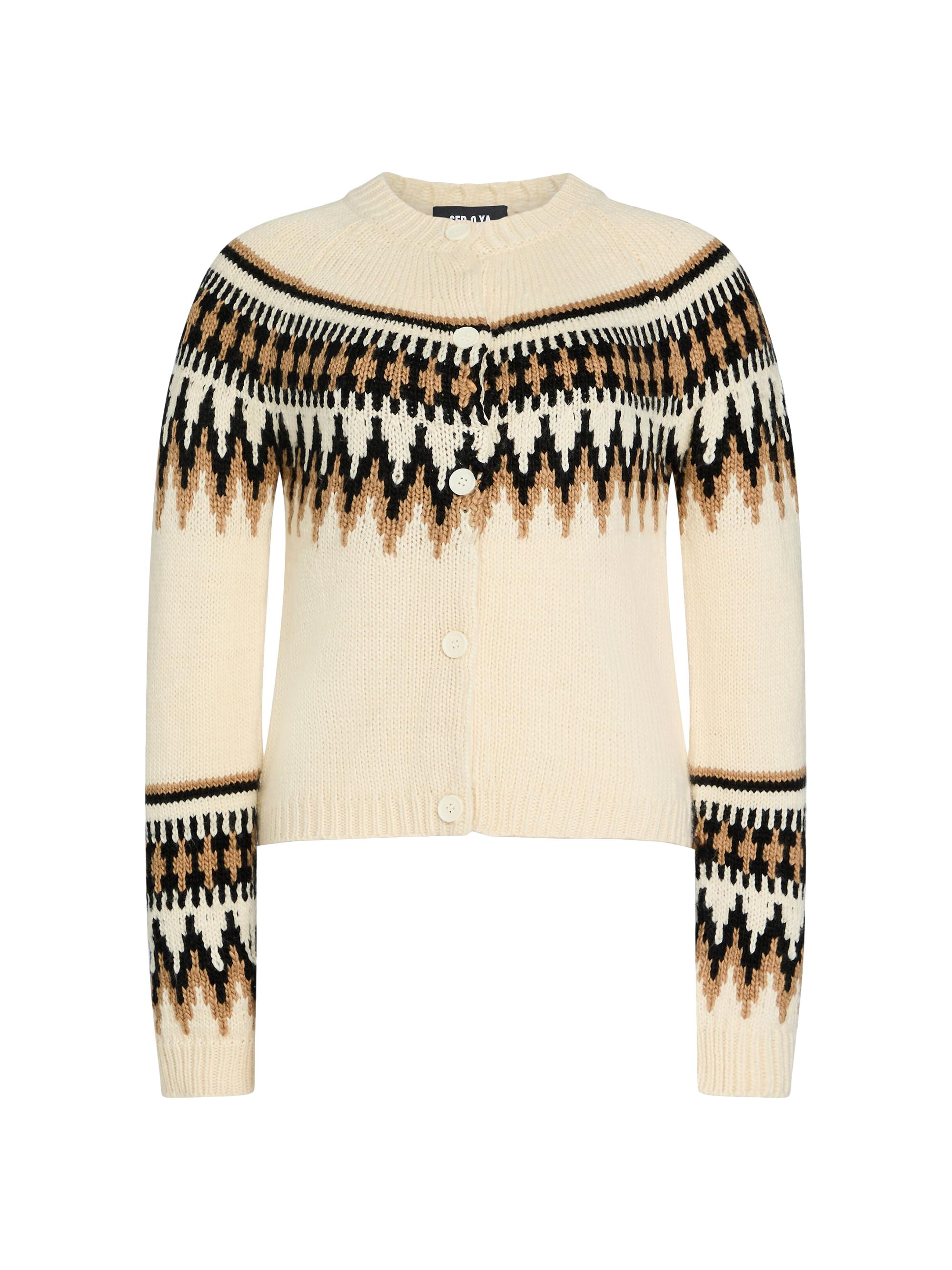 Ser.o.ya Women's Amaya Cardigan - Eggshell