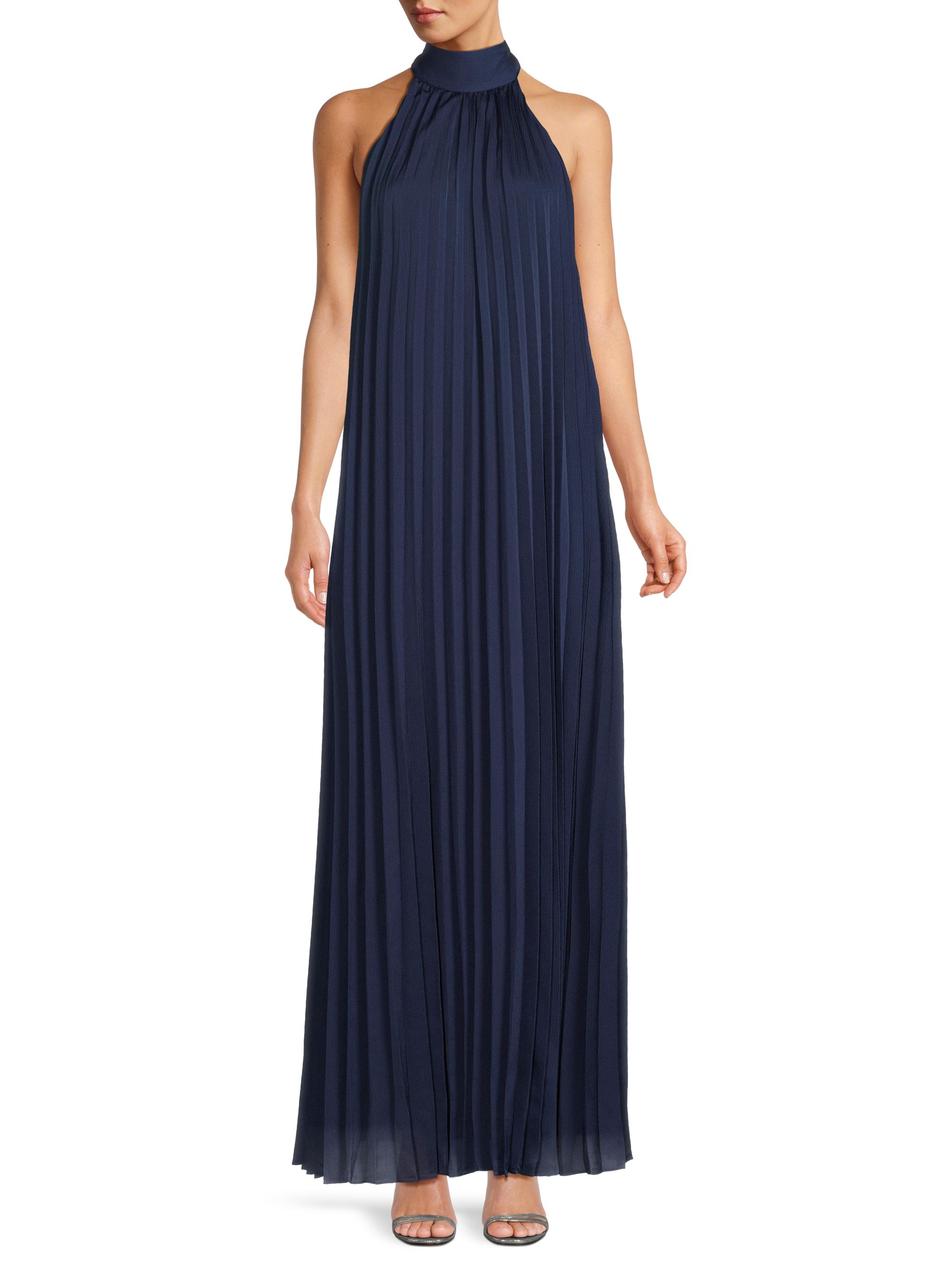 Ungaro Beverly Pleated Halter Maxi Dress | Saks Fifth Avenue
