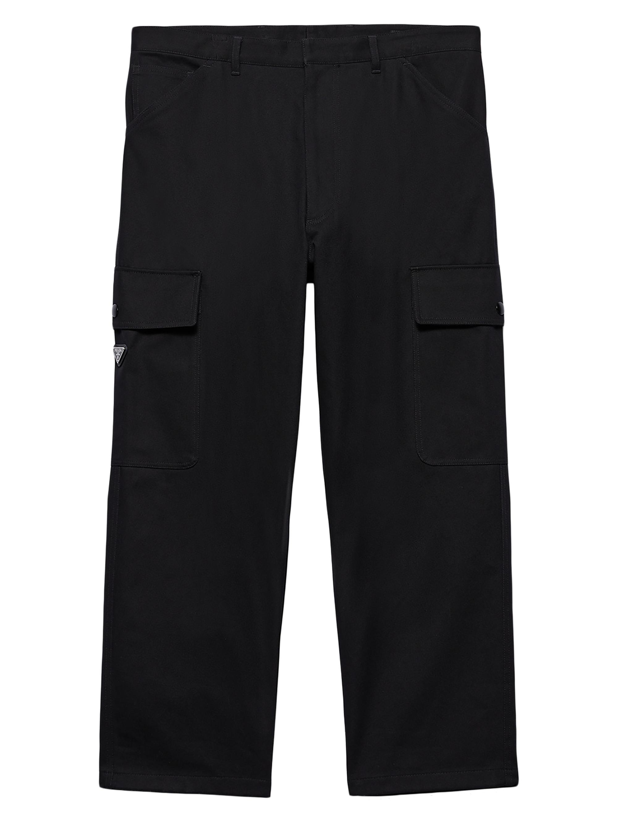 Prada Men's Cotton Pants - Black