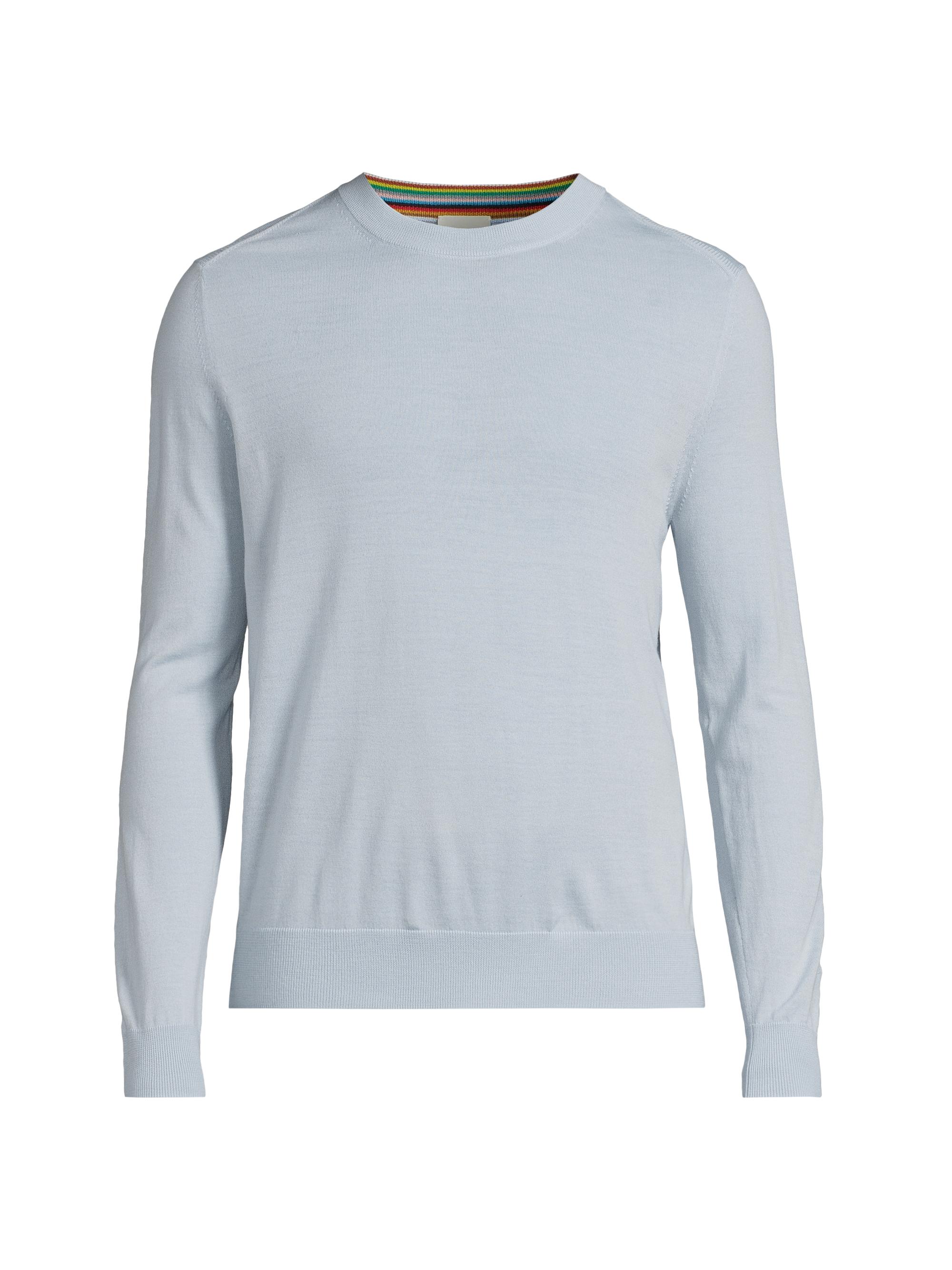 Paul Smith Men's Wool Crewneck Sweater - Light Blue