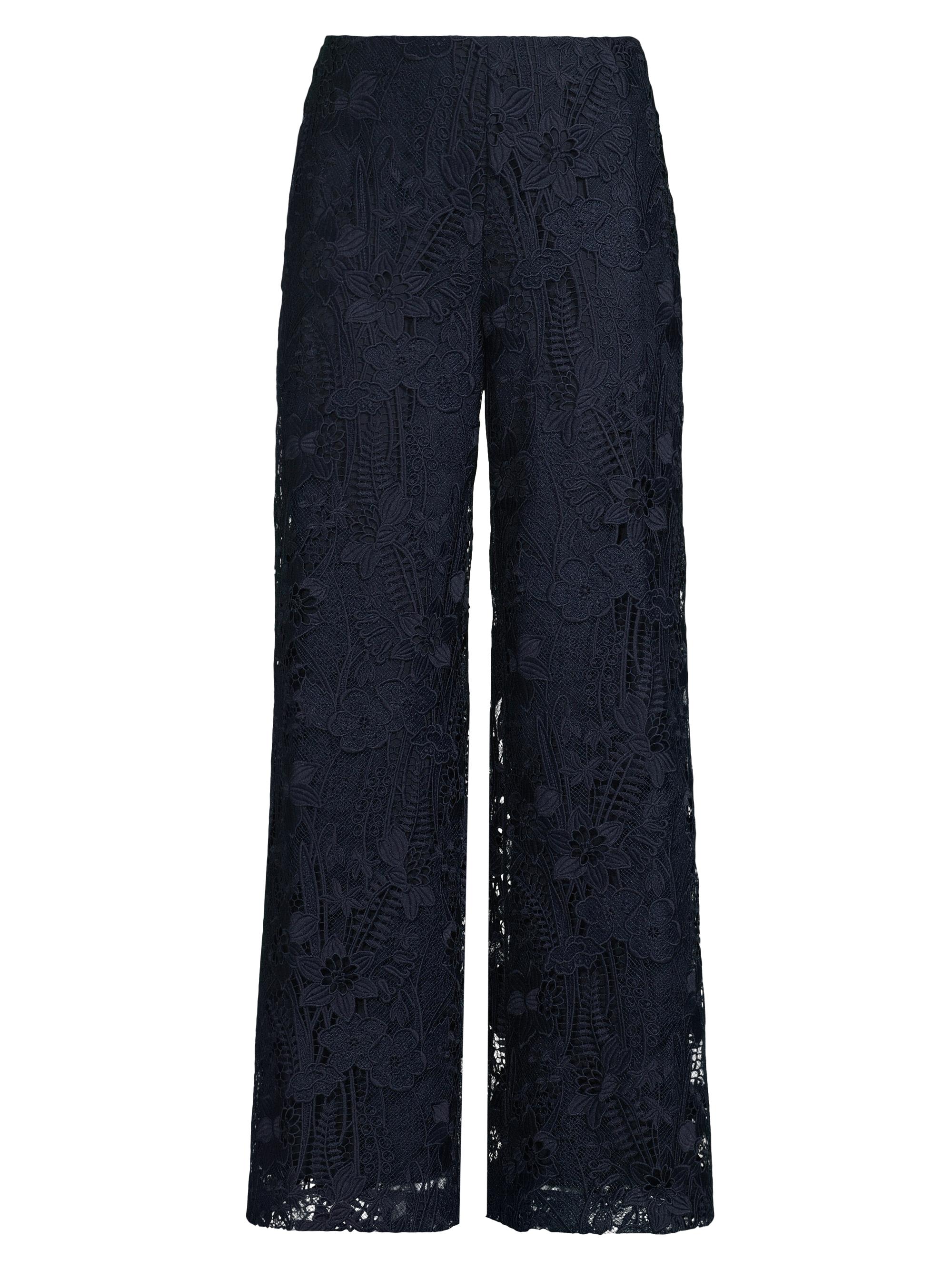 Ungaro Women's Stella Lace Trousers - Navy