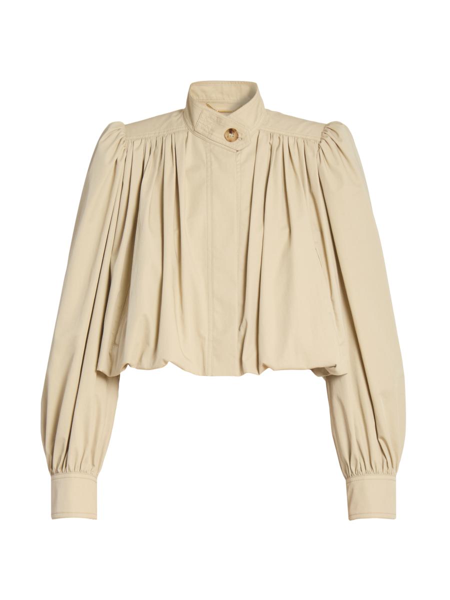 [Chloe]クロエ Jacket ジャケット Chloe クロエ デニムジャケット Gジャン ロゴボタン 14 ワッペン
