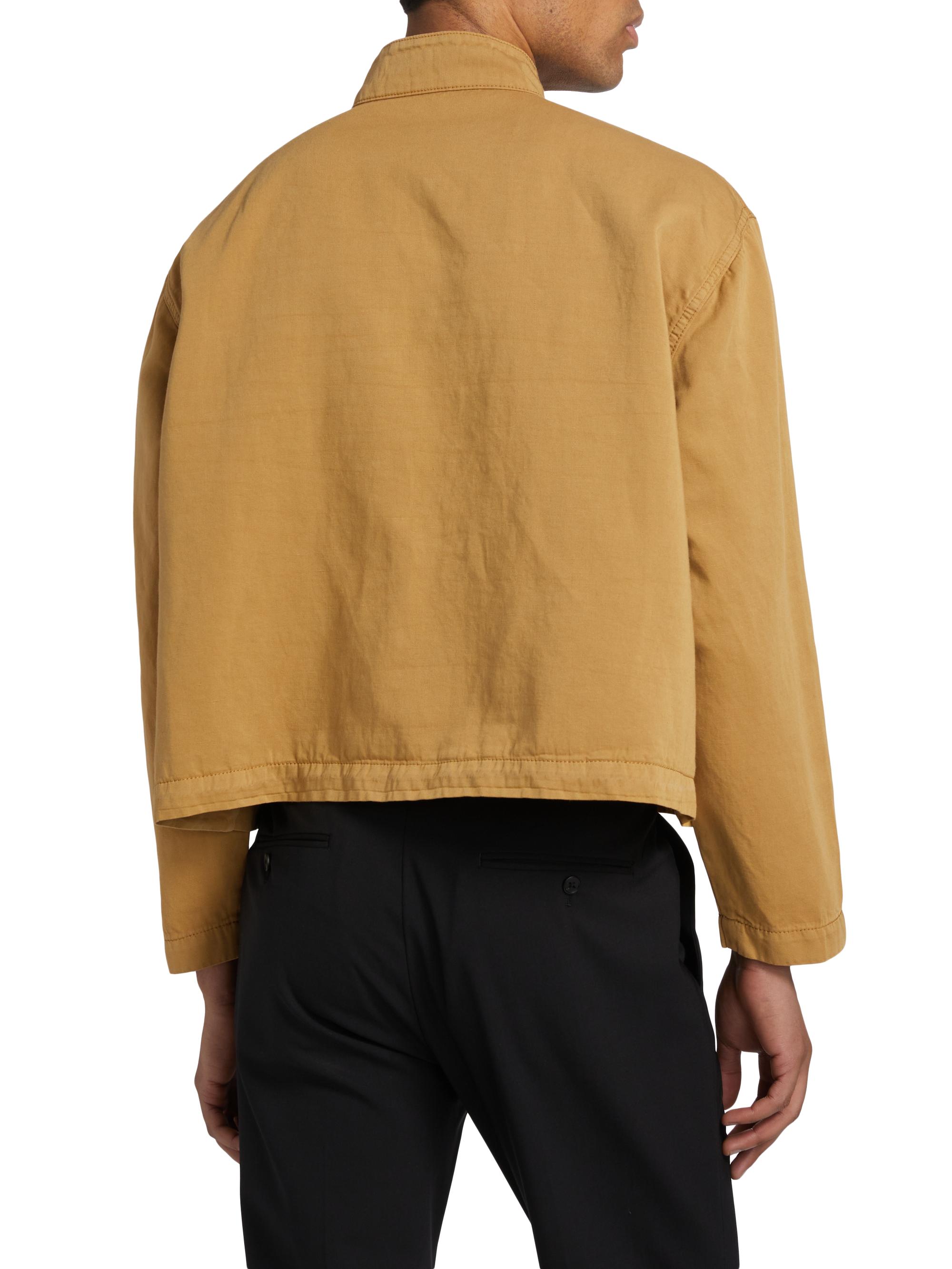 Áwet Fnan Cotton-Linen Work Jacket | Saks Fifth Avenue