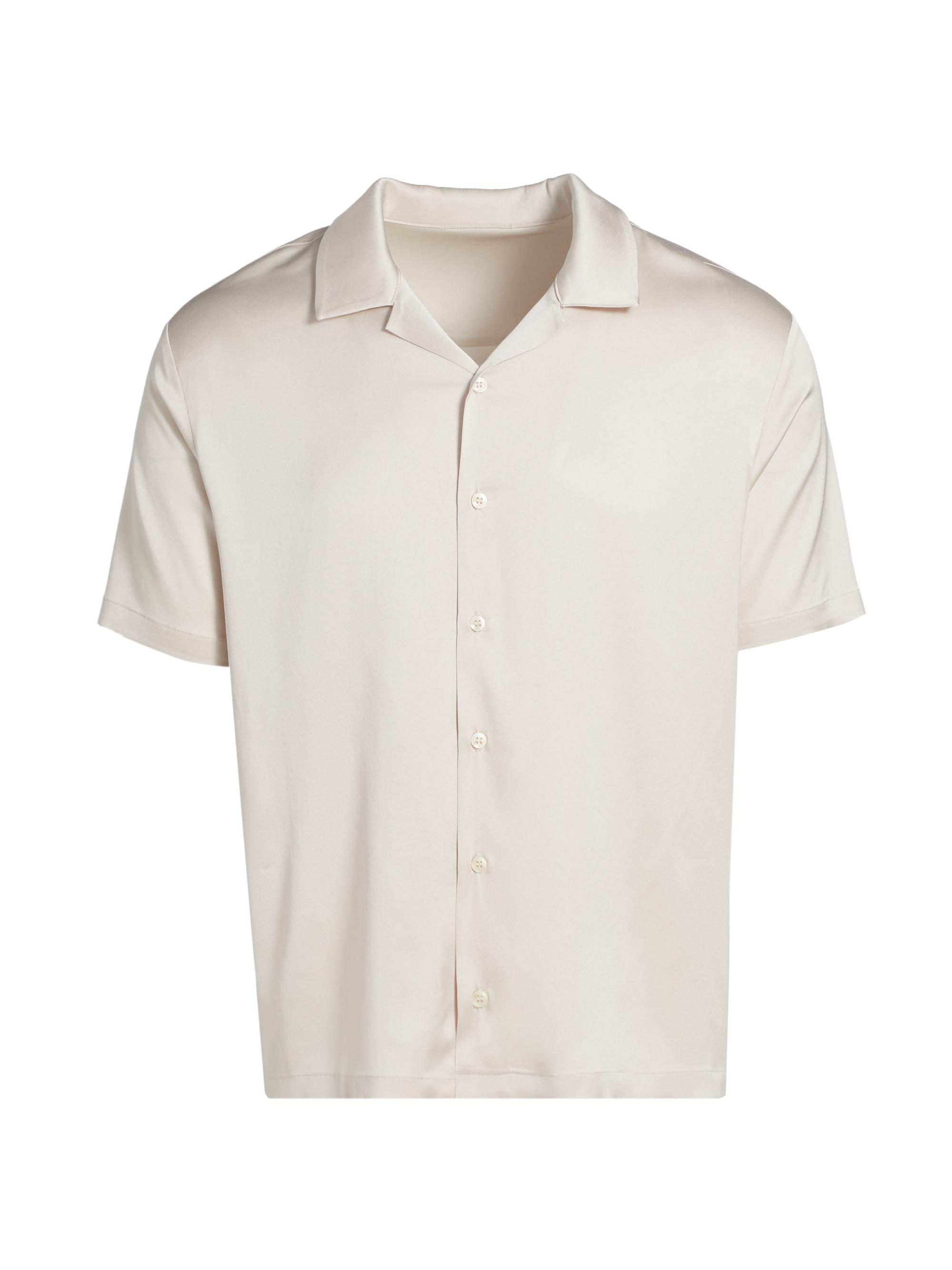Áwet Men's Bisrat Camp Shirt - Cream