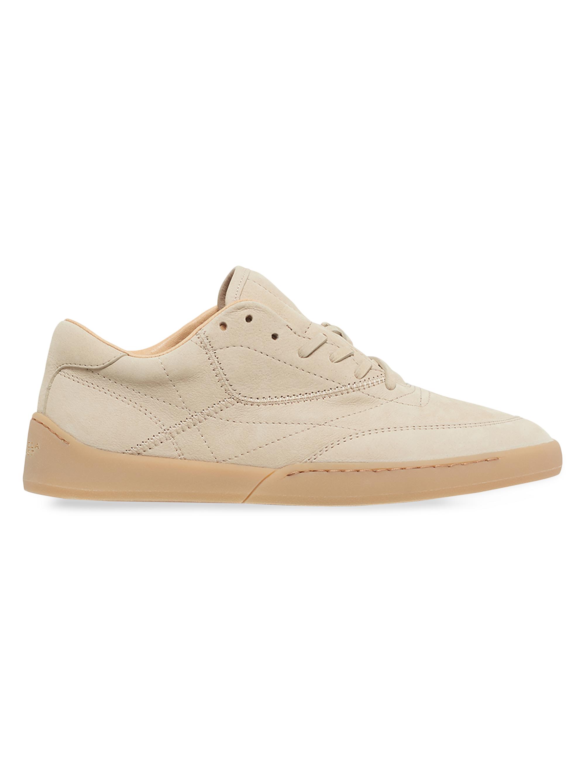 Gabriela Hearst Women's Ohio Leather Low-Top Sneakers - Beige