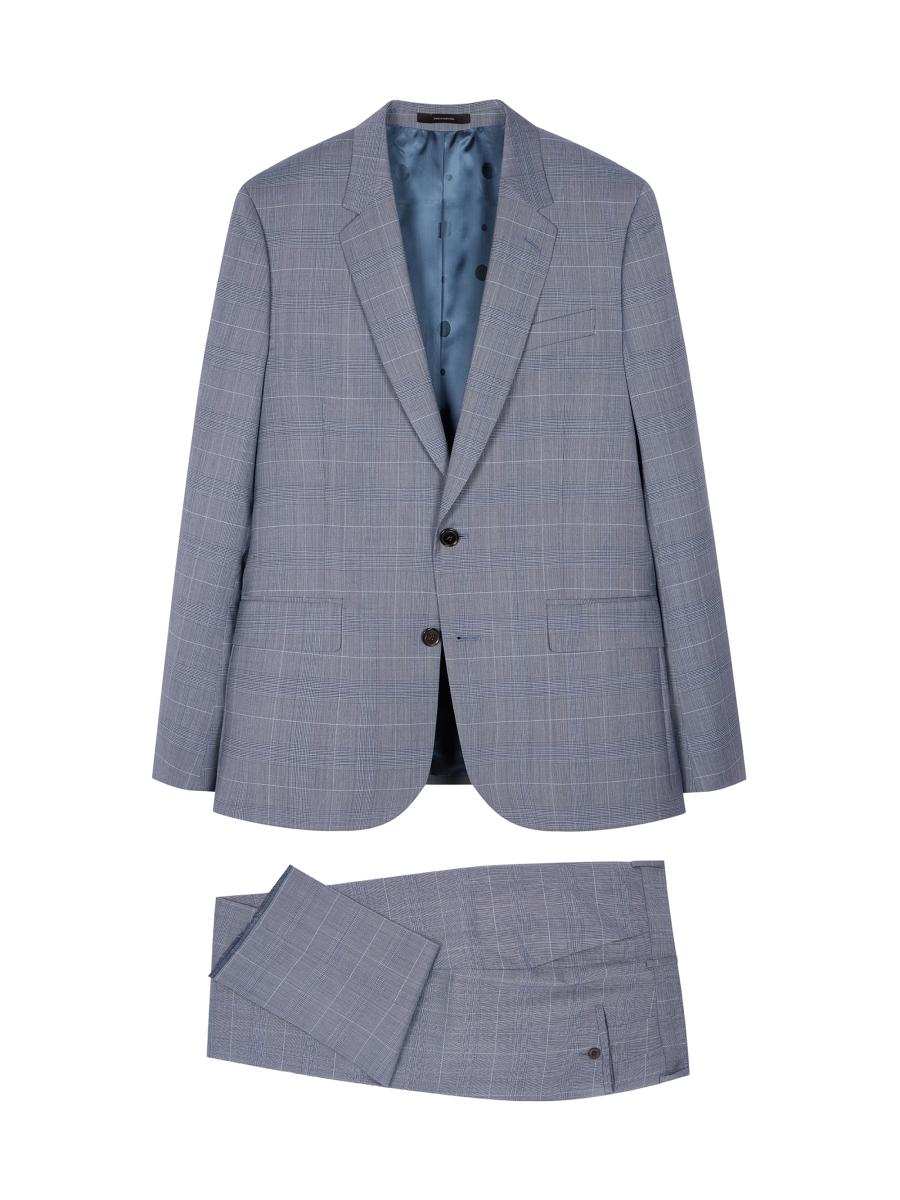 Paul Smith SOHO FIT ビジネススーツ　Ｌ　グレー　チェック Paul Smith Wool Soho-Fit Suit | Saks Fifth Avenue