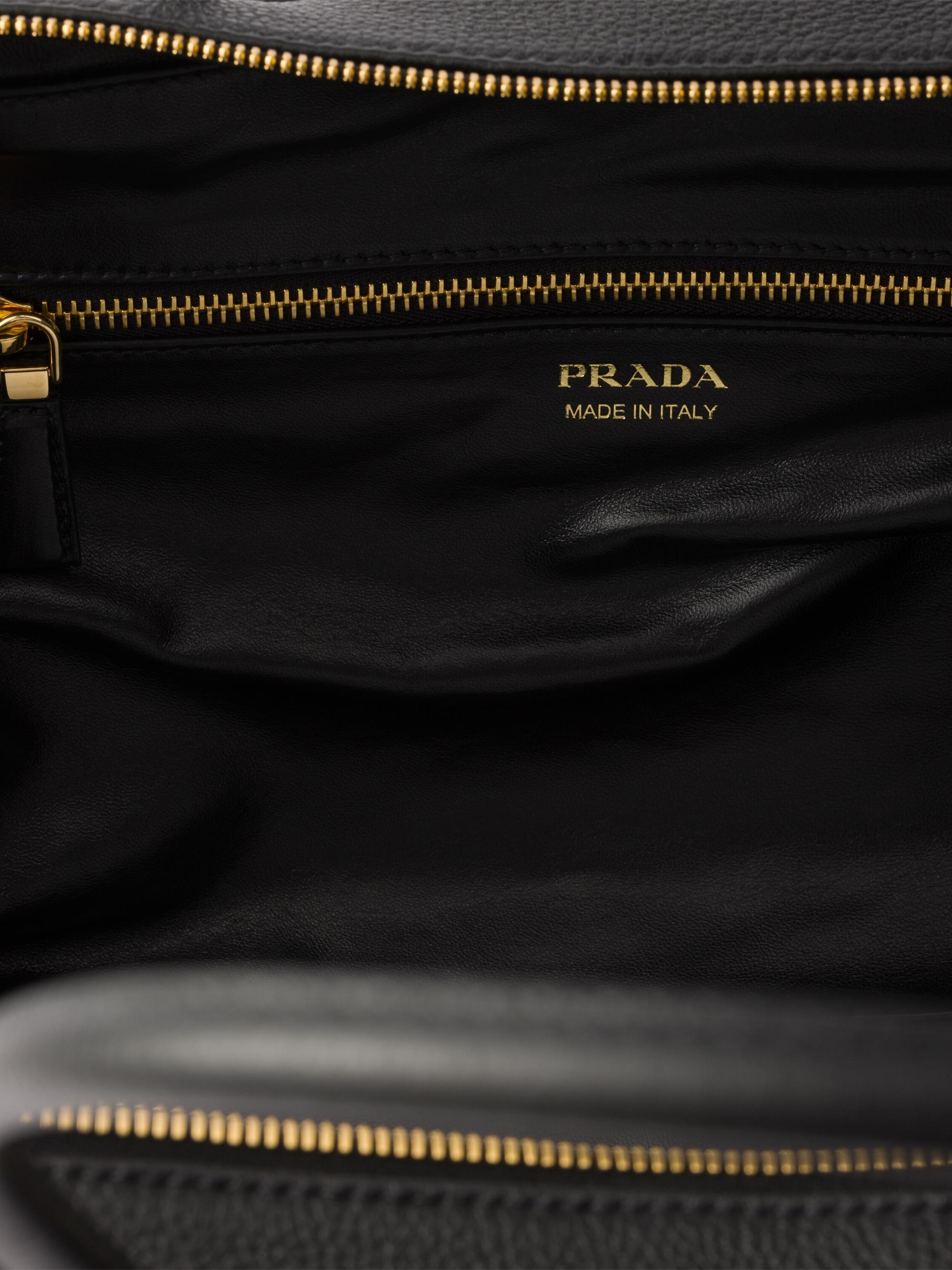 Prada Large Leather Top Handle Bag | Saks Fifth Avenue