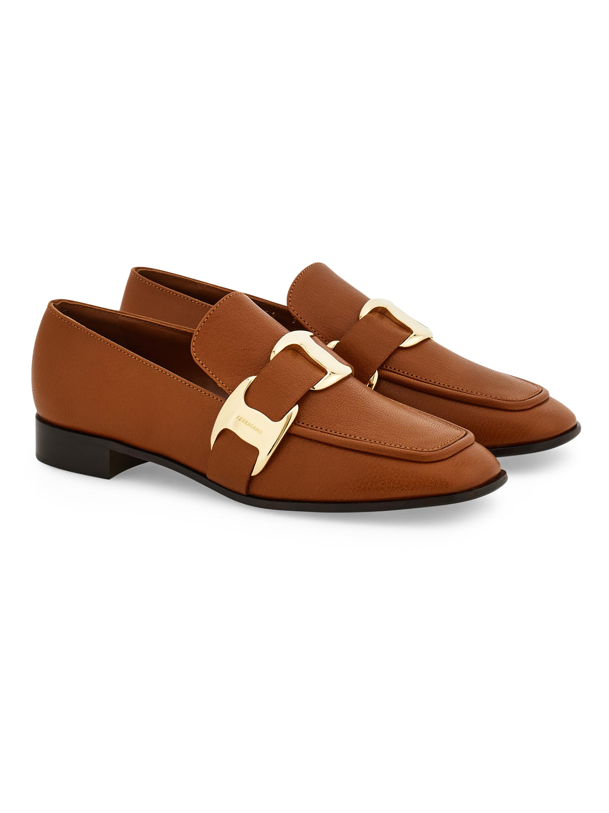 FERRAGAMO Limania Leather Loafers | Saks Fifth Avenue