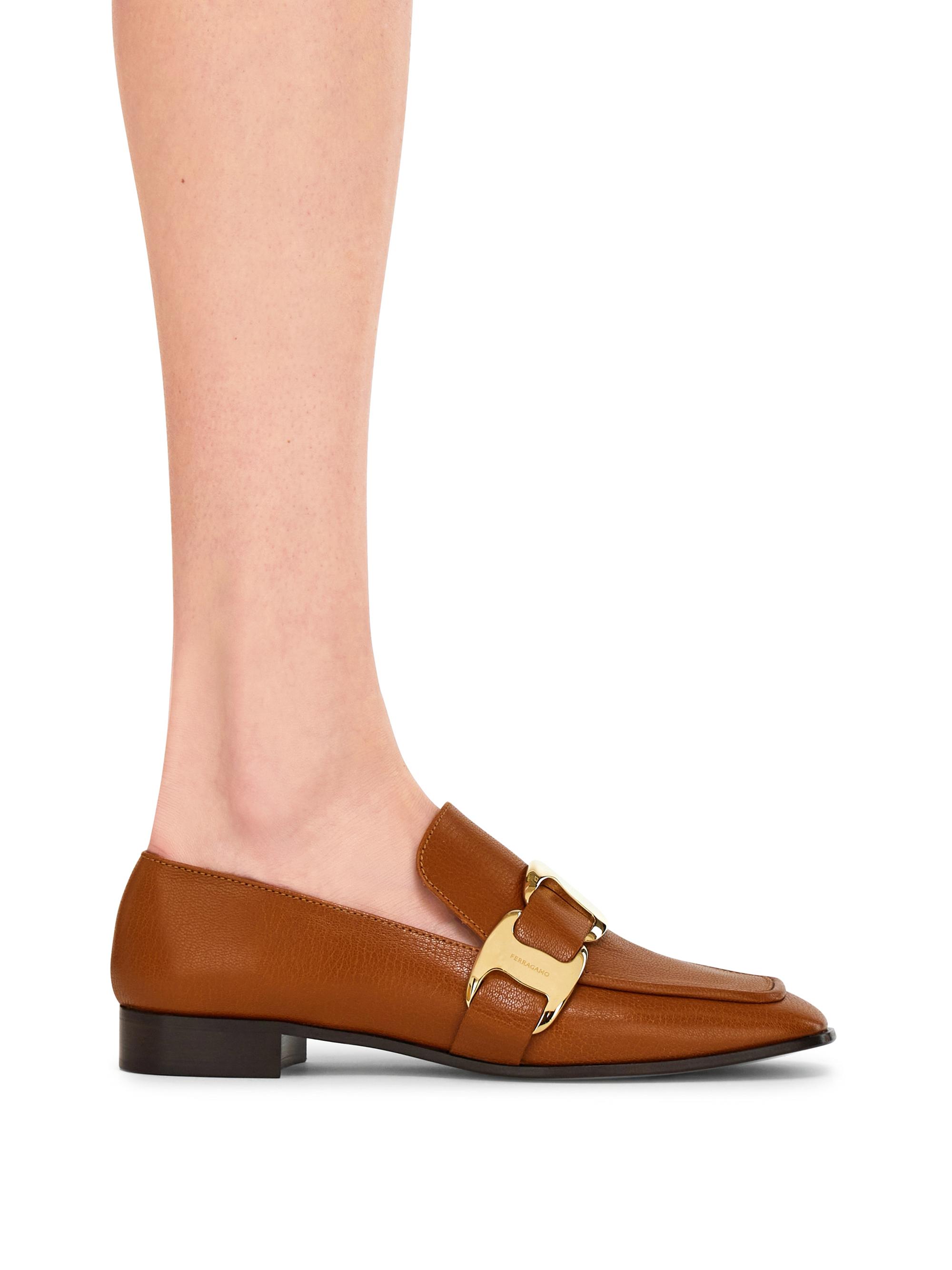 FERRAGAMO Limania Leather Loafers | Saks Fifth Avenue