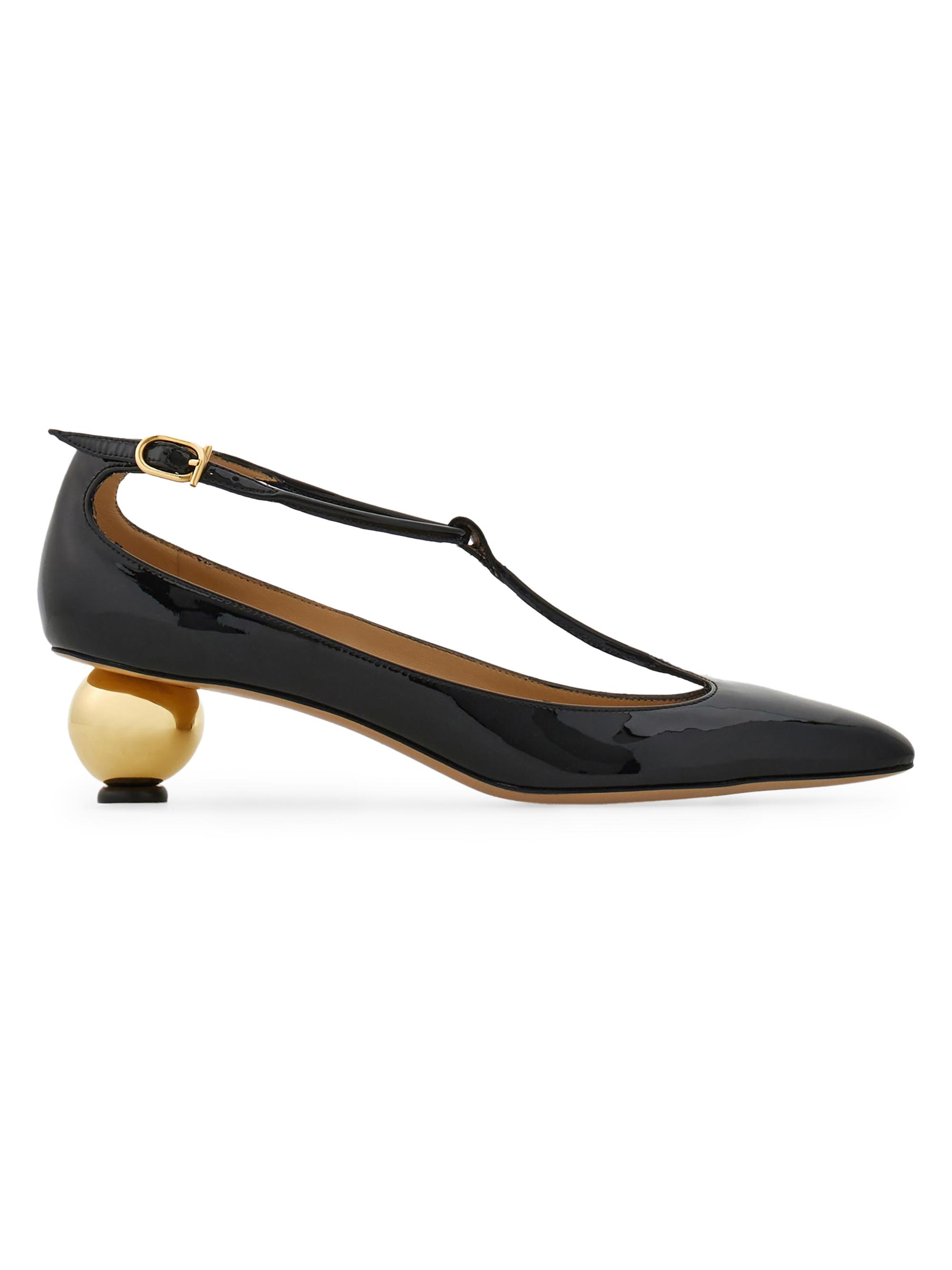FERRAGAMO Zelma 40MM Leather Pumps | Saks Fifth Avenue
