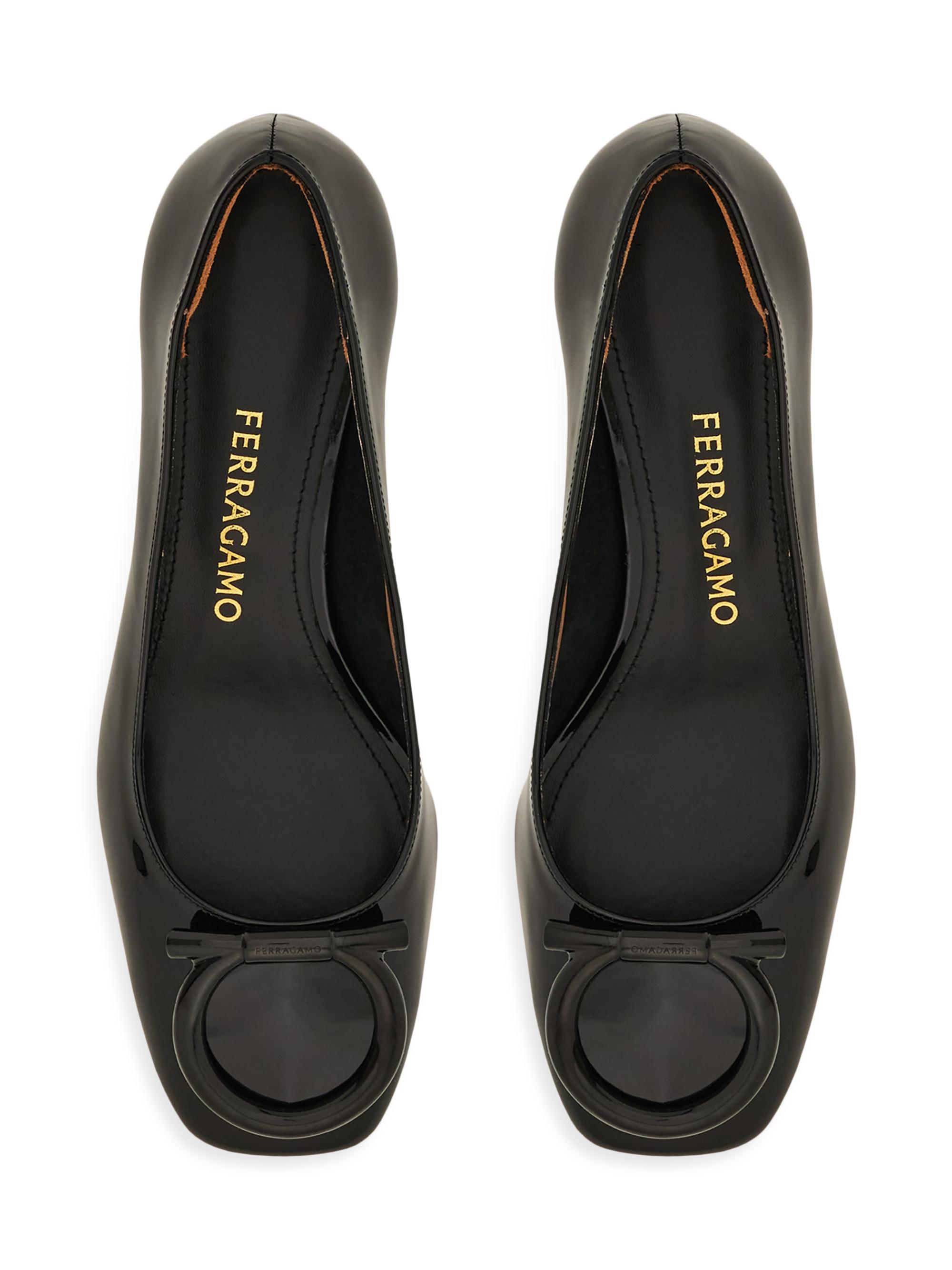 FERRAGAMO Mara 40MM Patent Leather Pumps | Saks Fifth Avenue