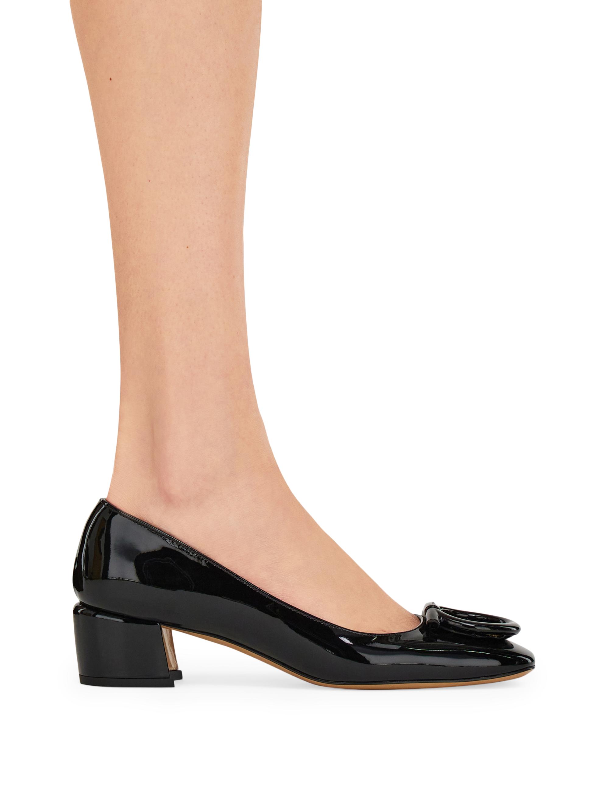 FERRAGAMO Mara 40MM Patent Leather Pumps | Saks Fifth Avenue