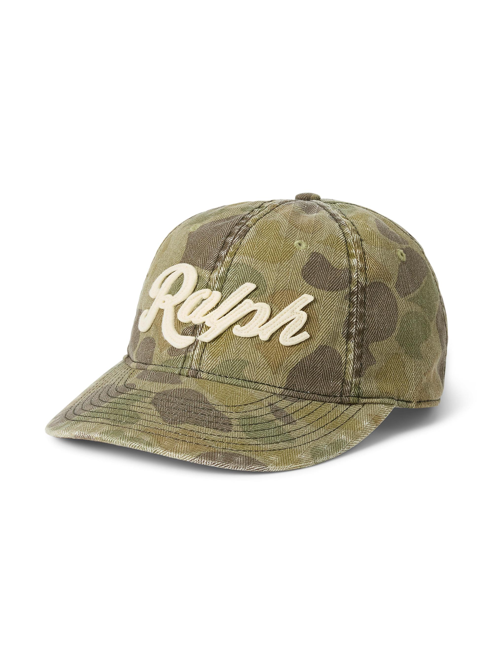 Polo Ralph Lauren Men's Camo-Print Herringbone Baseball Cap - Frogskin Camo