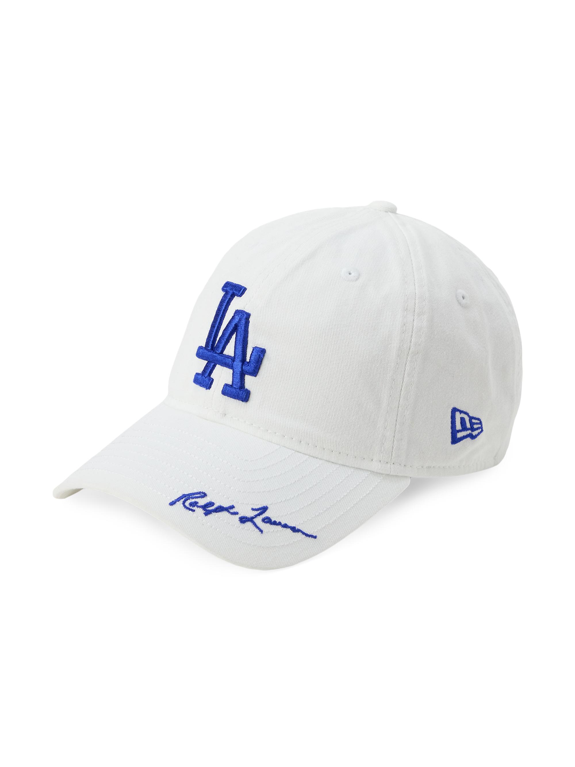 Polo Ralph Lauren Men's Dodgers Logo Baseball Cap - Deckwash White