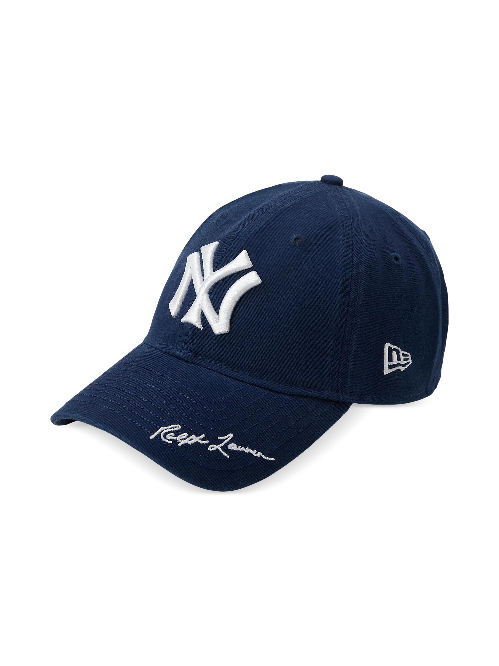 Polo Ralph Lauren Men's Yankees Logo Baseball Cap - Newport Navy