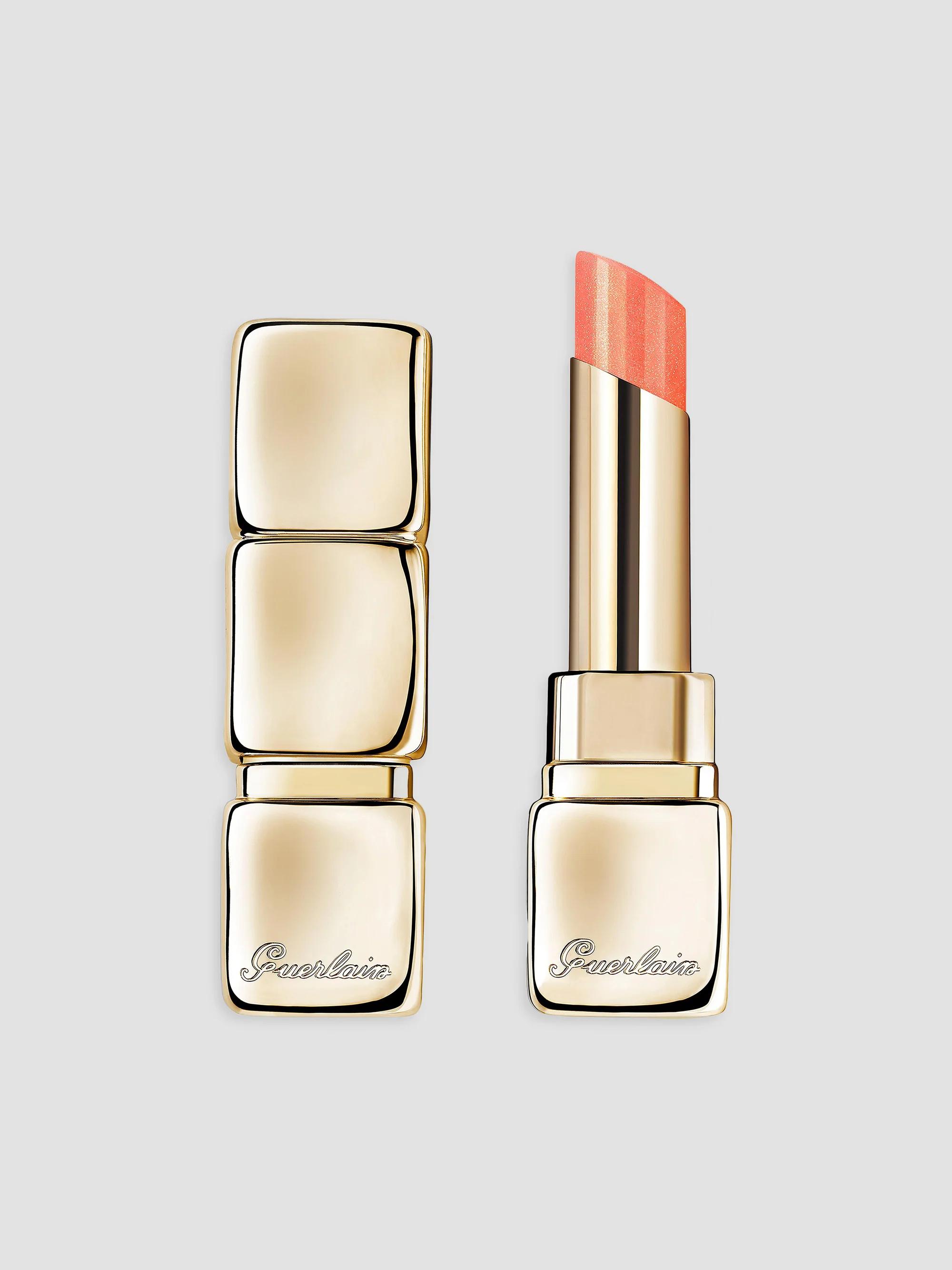 GUERLAIN Women's KissKiss Bee Glow Pearly Lip Balm - 389 Pearly Peach