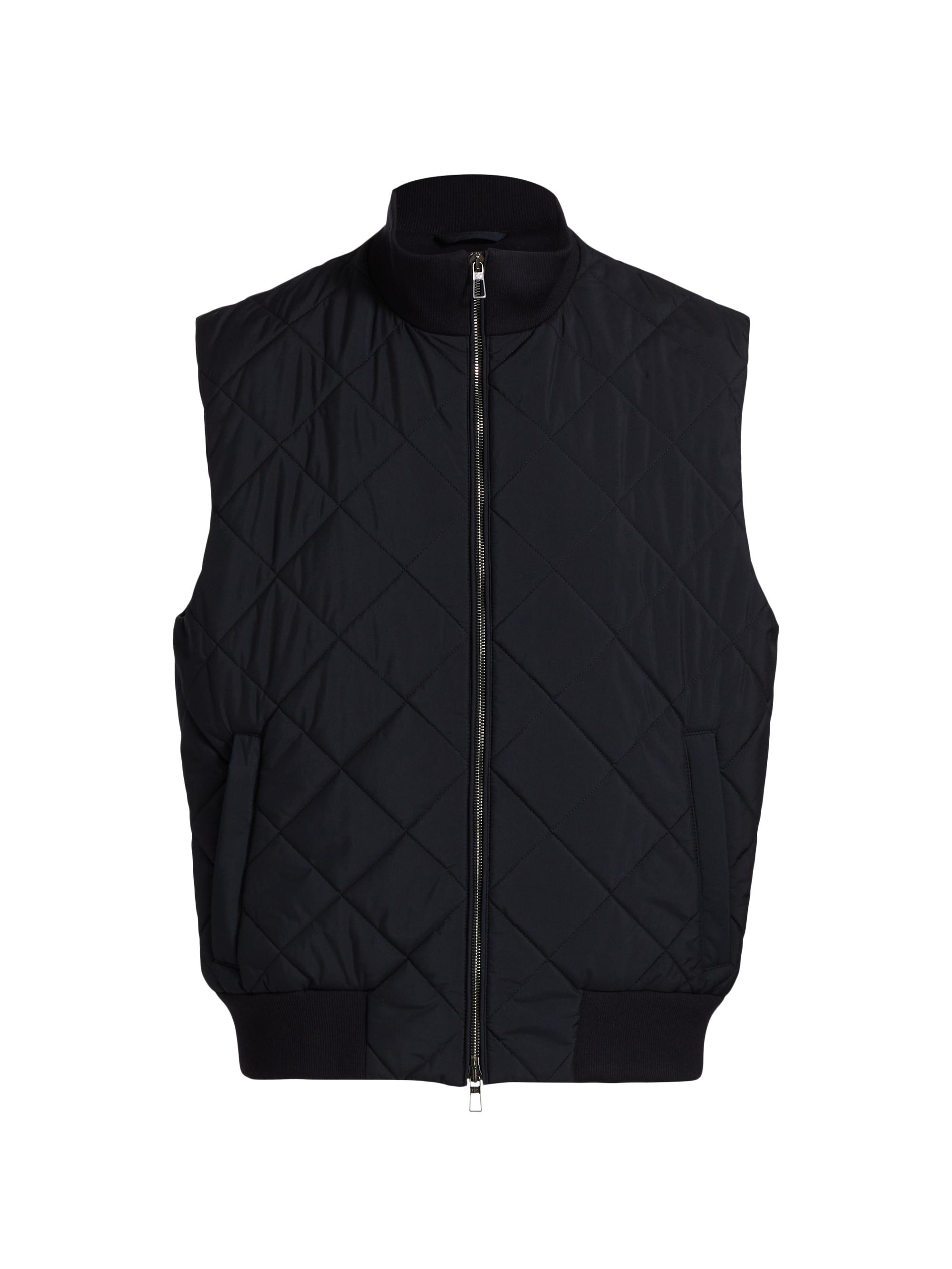 Loro Piana Men's Ampay Windwish Vest - Blue Navy