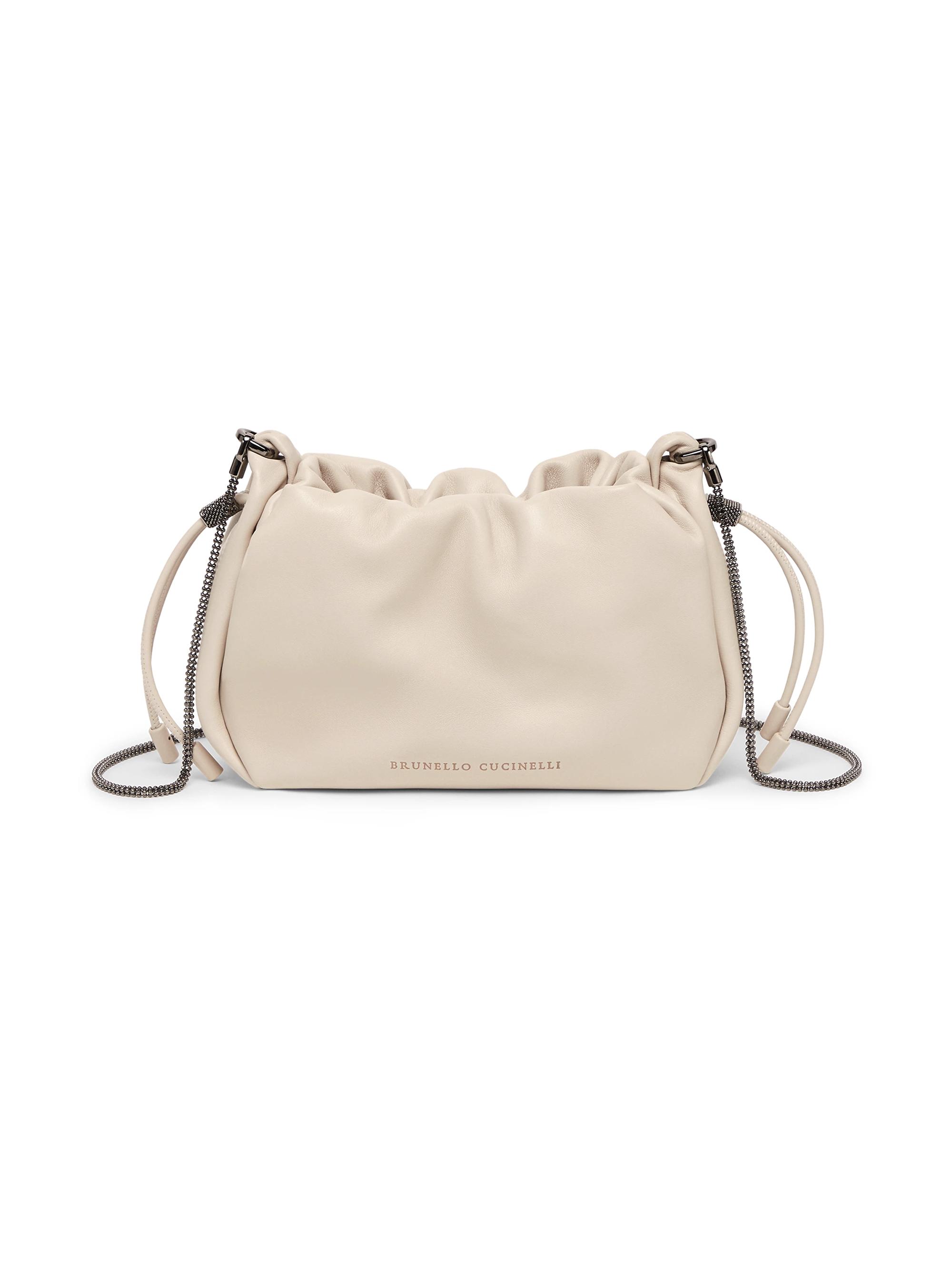 Brunello Cucinelli Women's Mellow Mini Bucket Bag in Soft Leather -