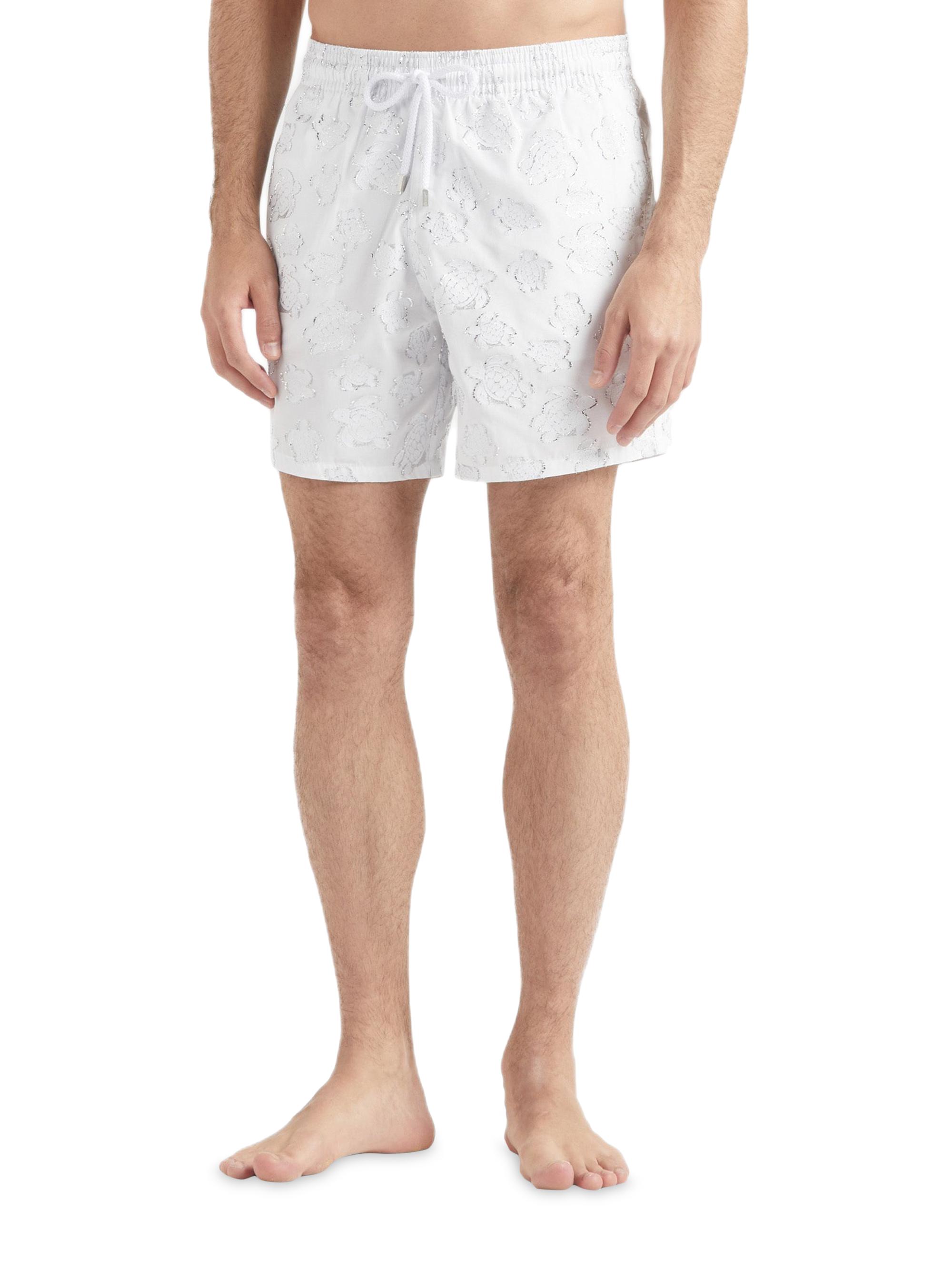 Vilebrequin Metallic Jacquard Swim Shorts | Saks Fifth Avenue