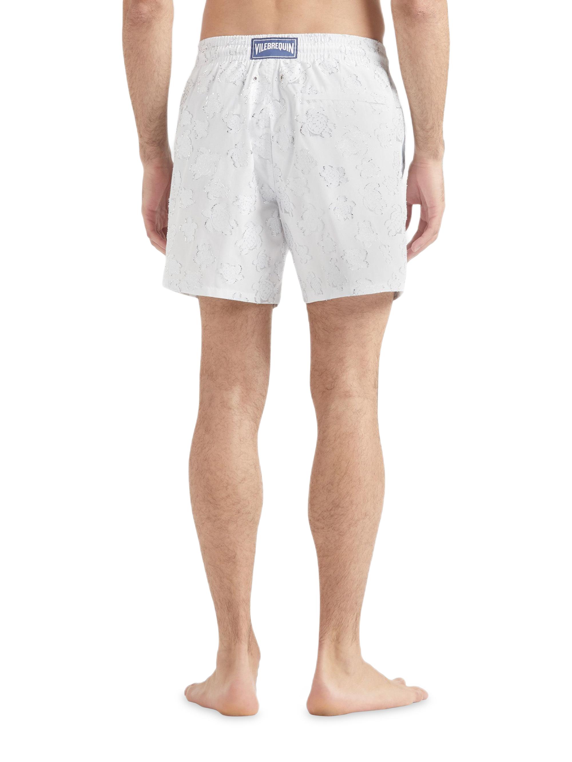 Vilebrequin Metallic Jacquard Swim Shorts | Saks Fifth Avenue