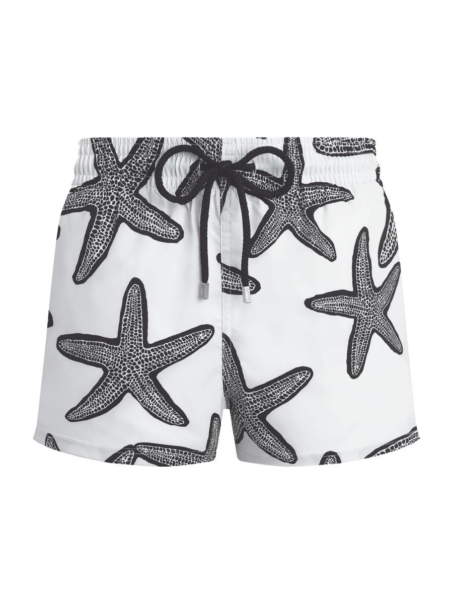 Vilebrequin Starlette Short Swim Shorts In White