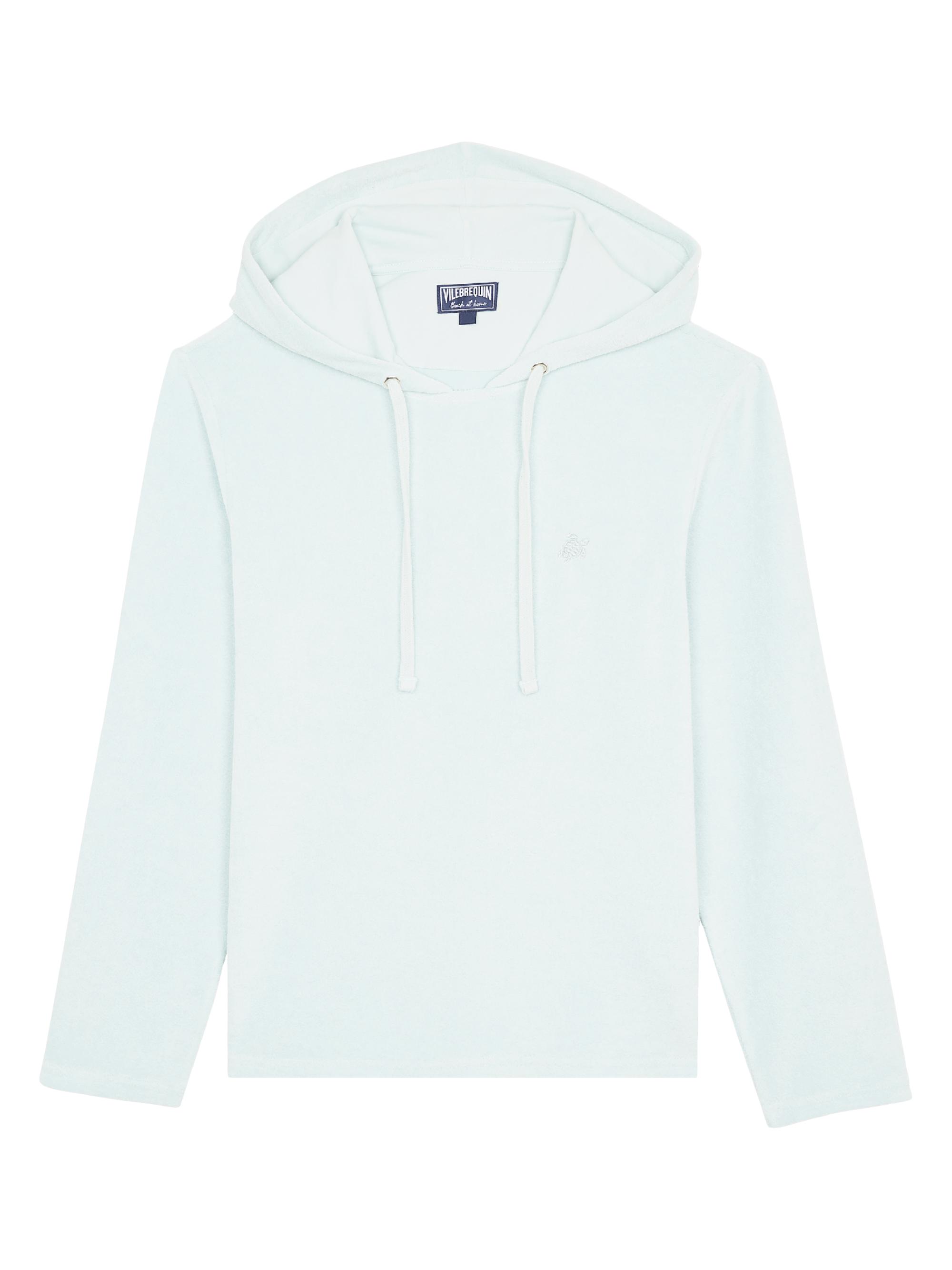 Vilebrequin Men's Terry Cotton-Nylon Hoodie - Pacific | Thumbnail 6