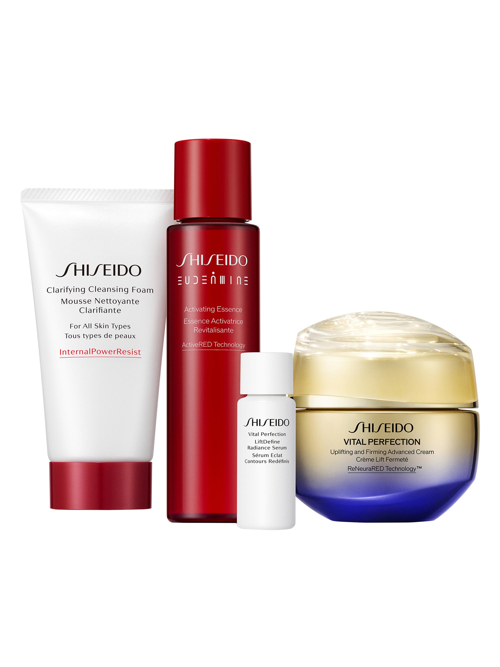 Shiseido Women's Lift, Firm & Brighten Cream 4-Piece Set