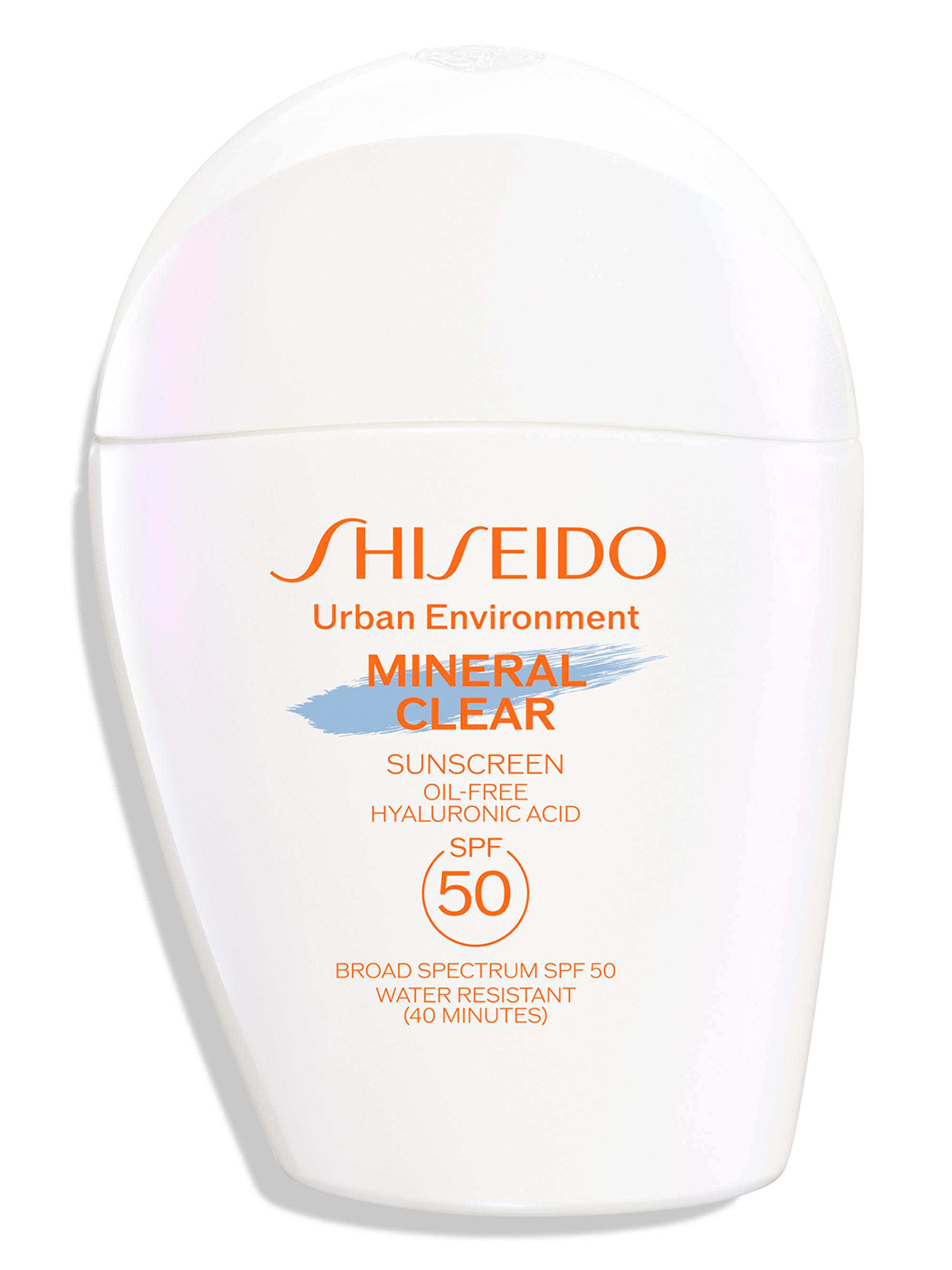 Shiseido Women's Urban Environment Mineral Clear Sunscreen SPF 50
