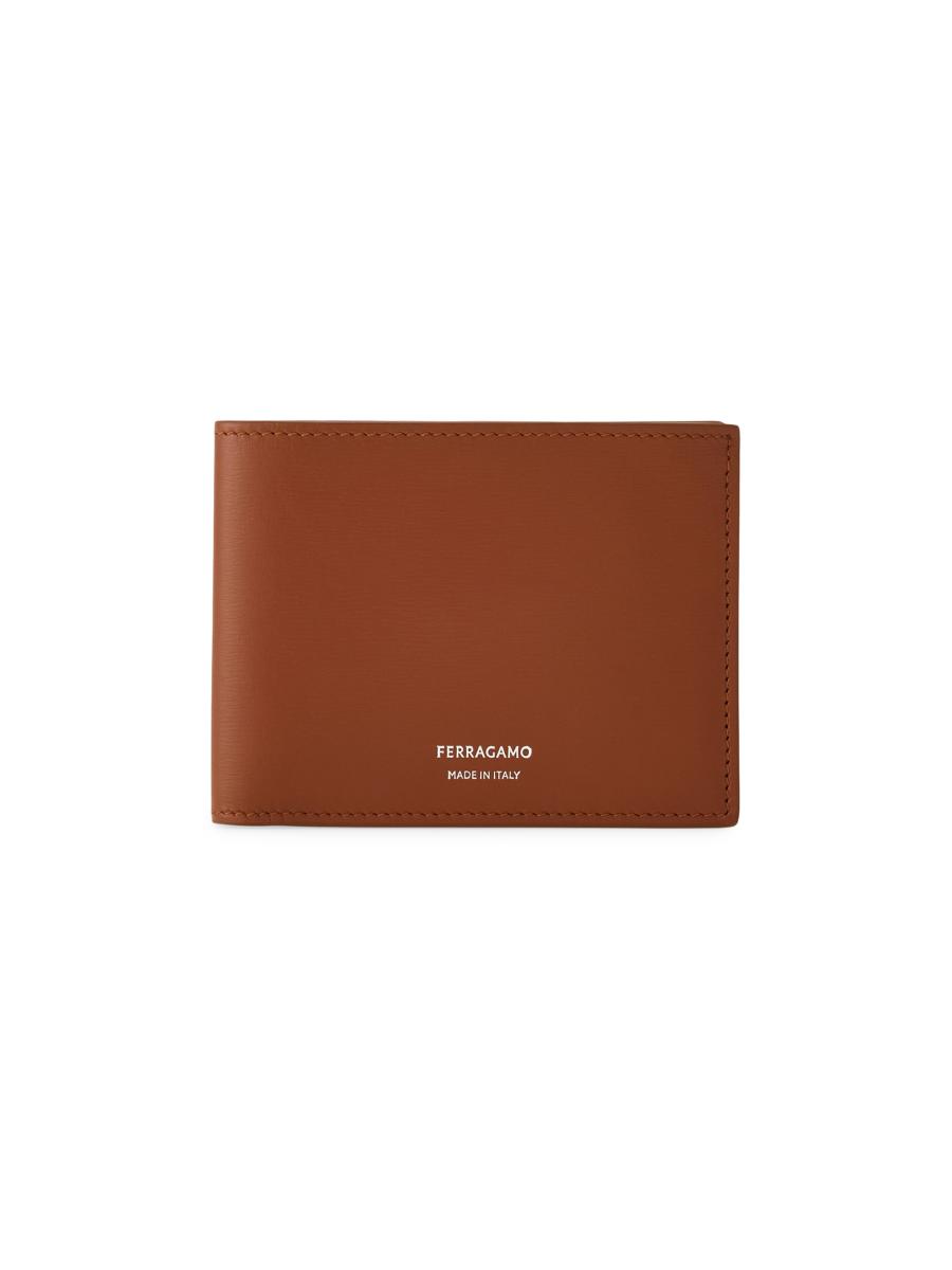 FERRAGAMO Florence Leather Bifold Wallet | Saks Fifth Avenue