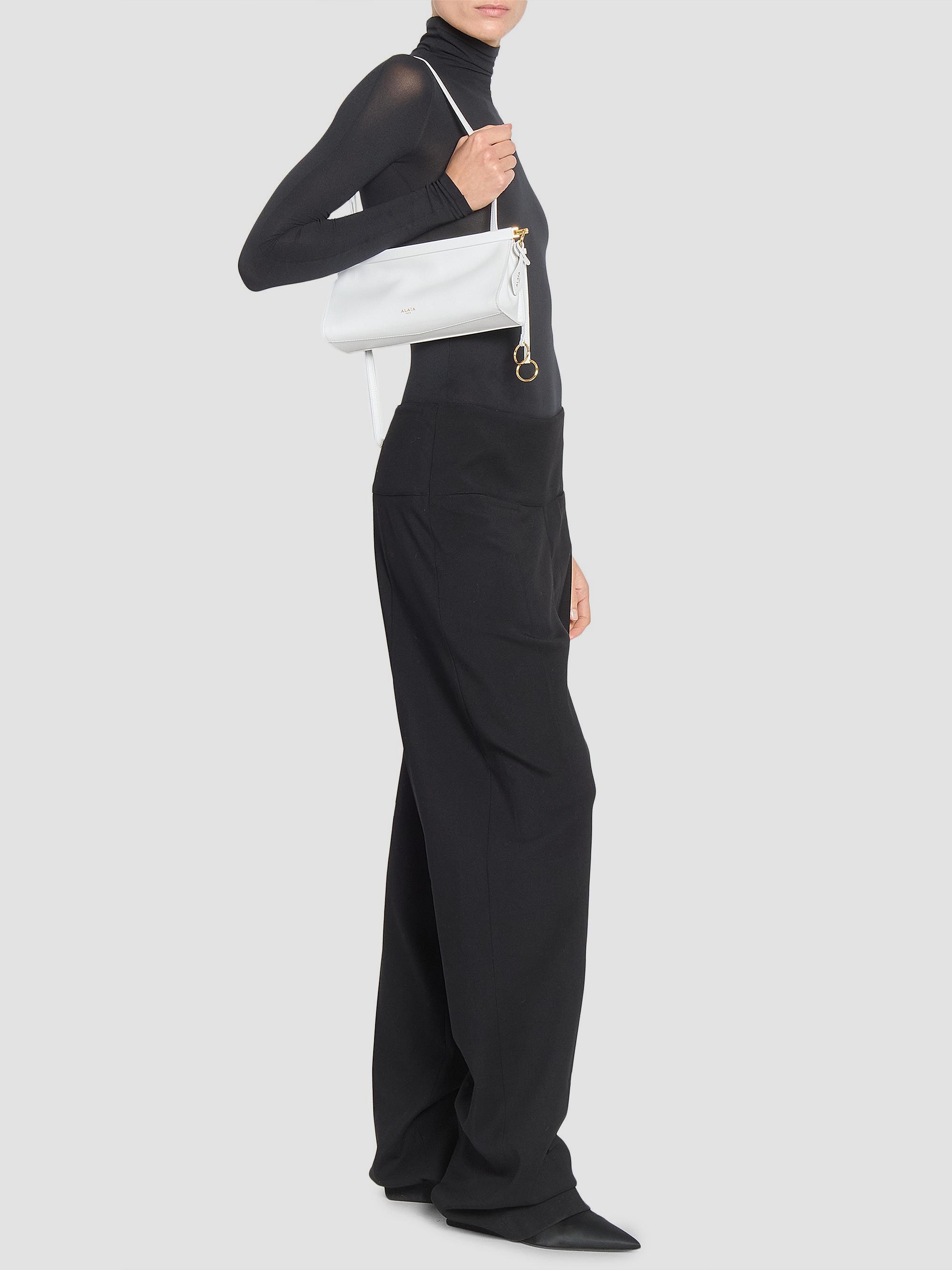 ALAÏA Le Click Leather Shoulder Bag | Saks Fifth Avenue