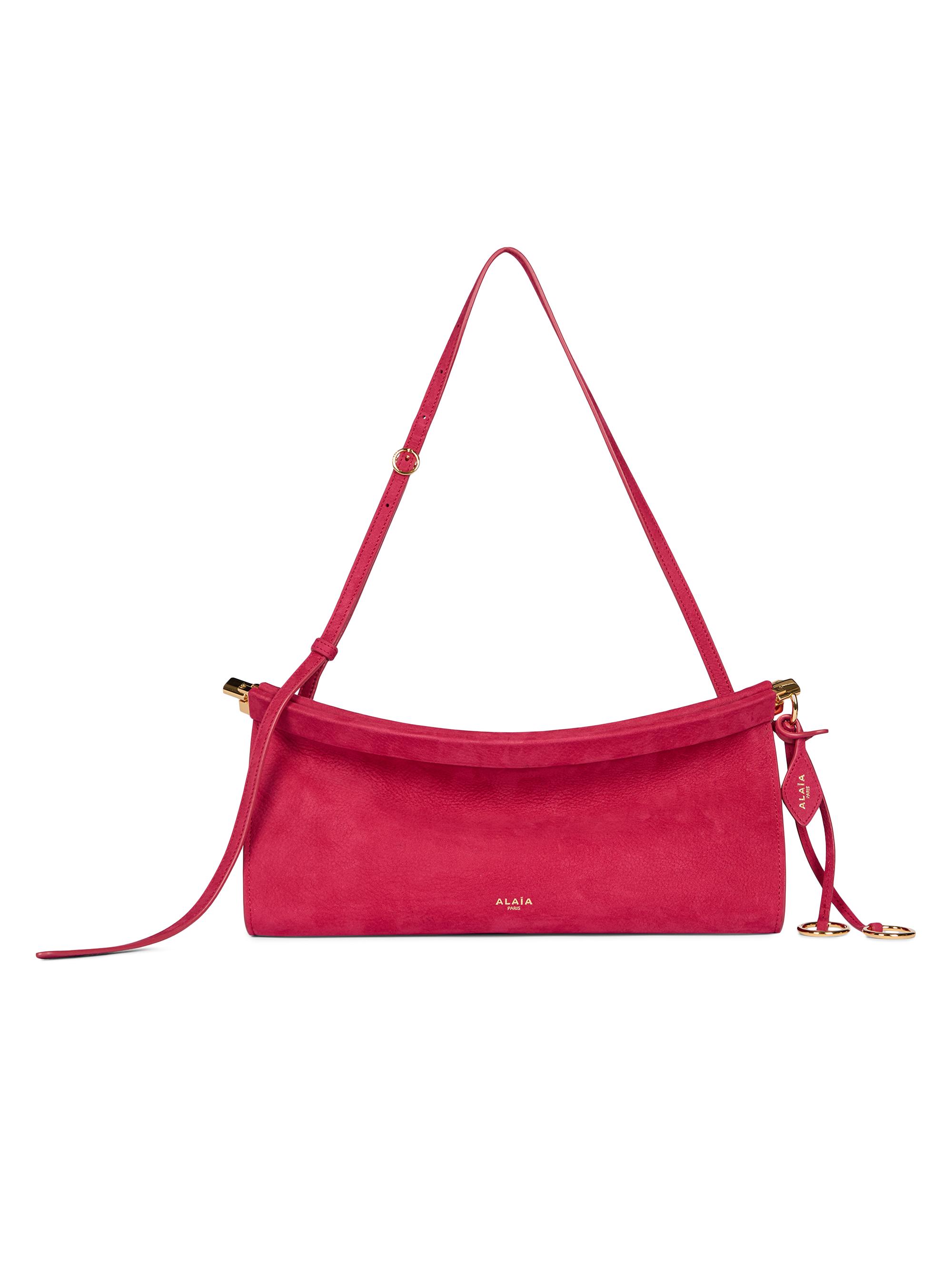 Alaïa Women's Le Click Leather Shoulder Bag - Framboise