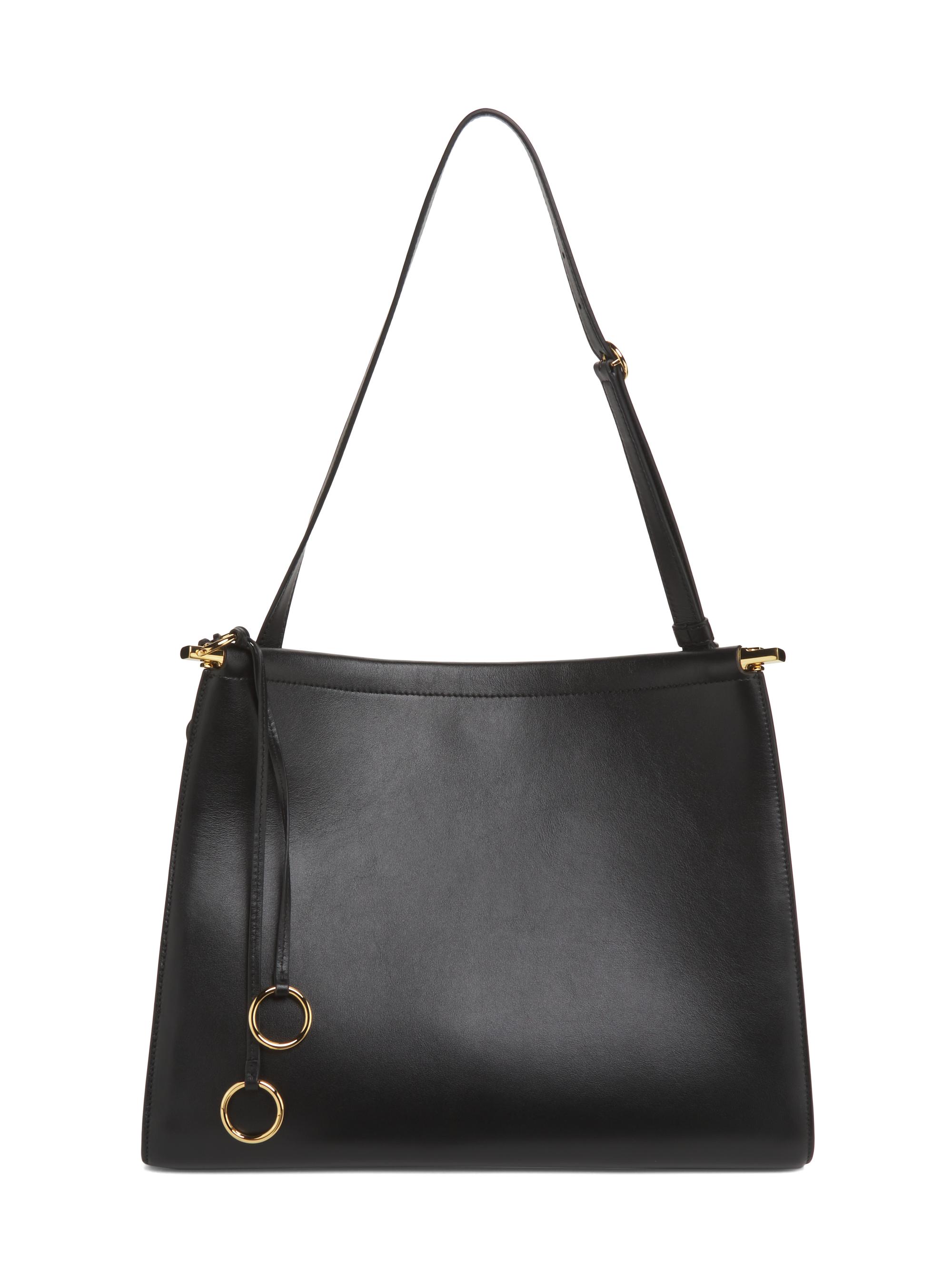 Alaïa Women's  Square Leather Shoulder Bag - Noir
