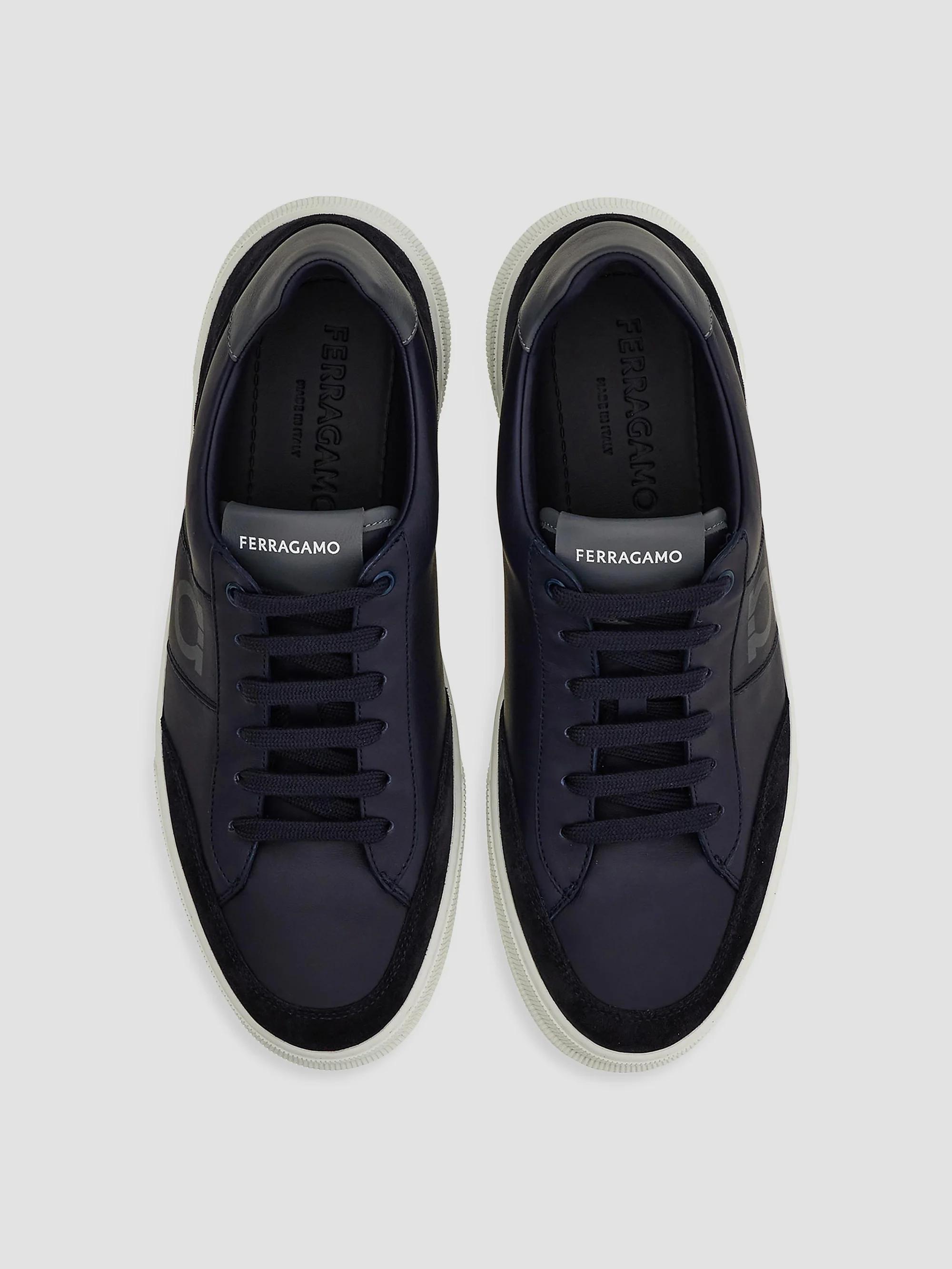 FERRAGAMO Alaska Leather & Suede Low-Top Sneakers | Saks Fifth Avenue