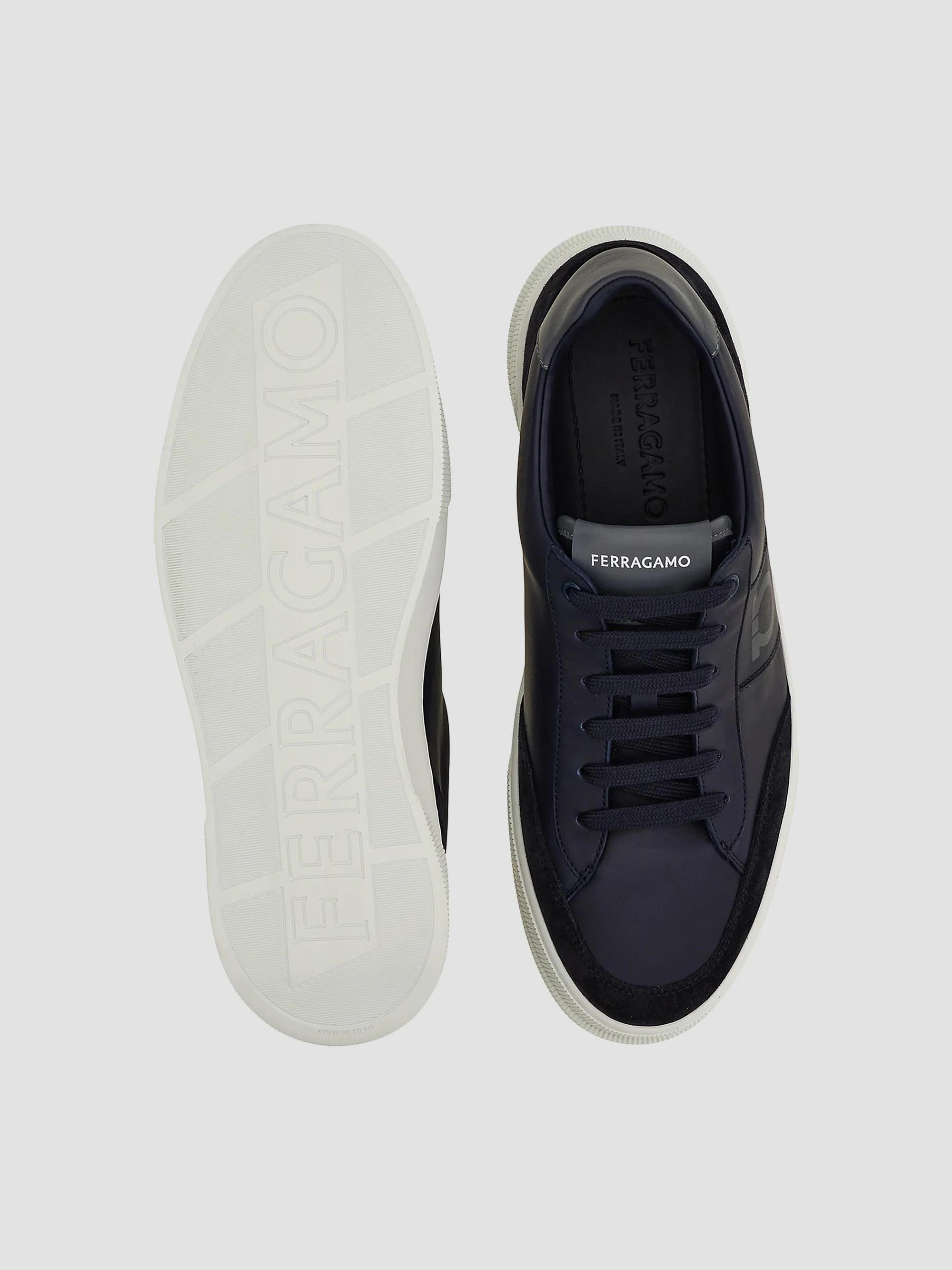 FERRAGAMO Alaska Leather & Suede Low-Top Sneakers | Saks Fifth Avenue