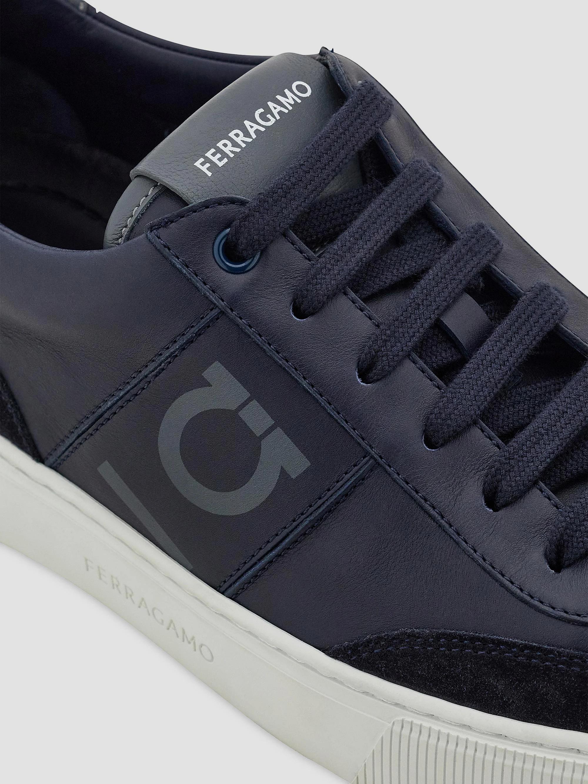 FERRAGAMO Alaska Leather & Suede Low-Top Sneakers | Saks Fifth Avenue
