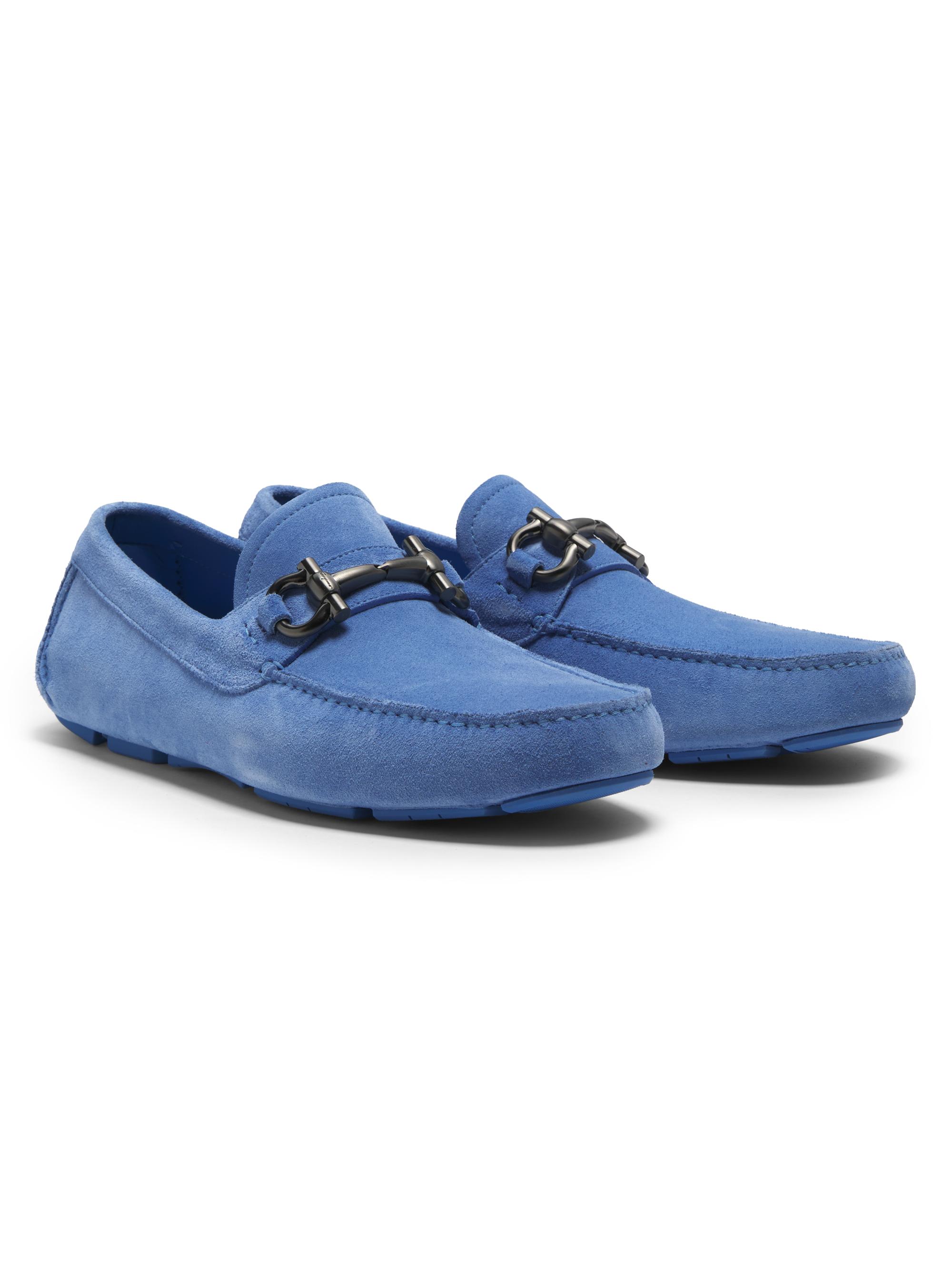 Men\'s Salvatore Ferragamo Parigi Pop Suede Driving Loafers (GREAT CONDITION!) New Salvatore Ferragamo Parigi Suede Driving Men Slip On  main image 3