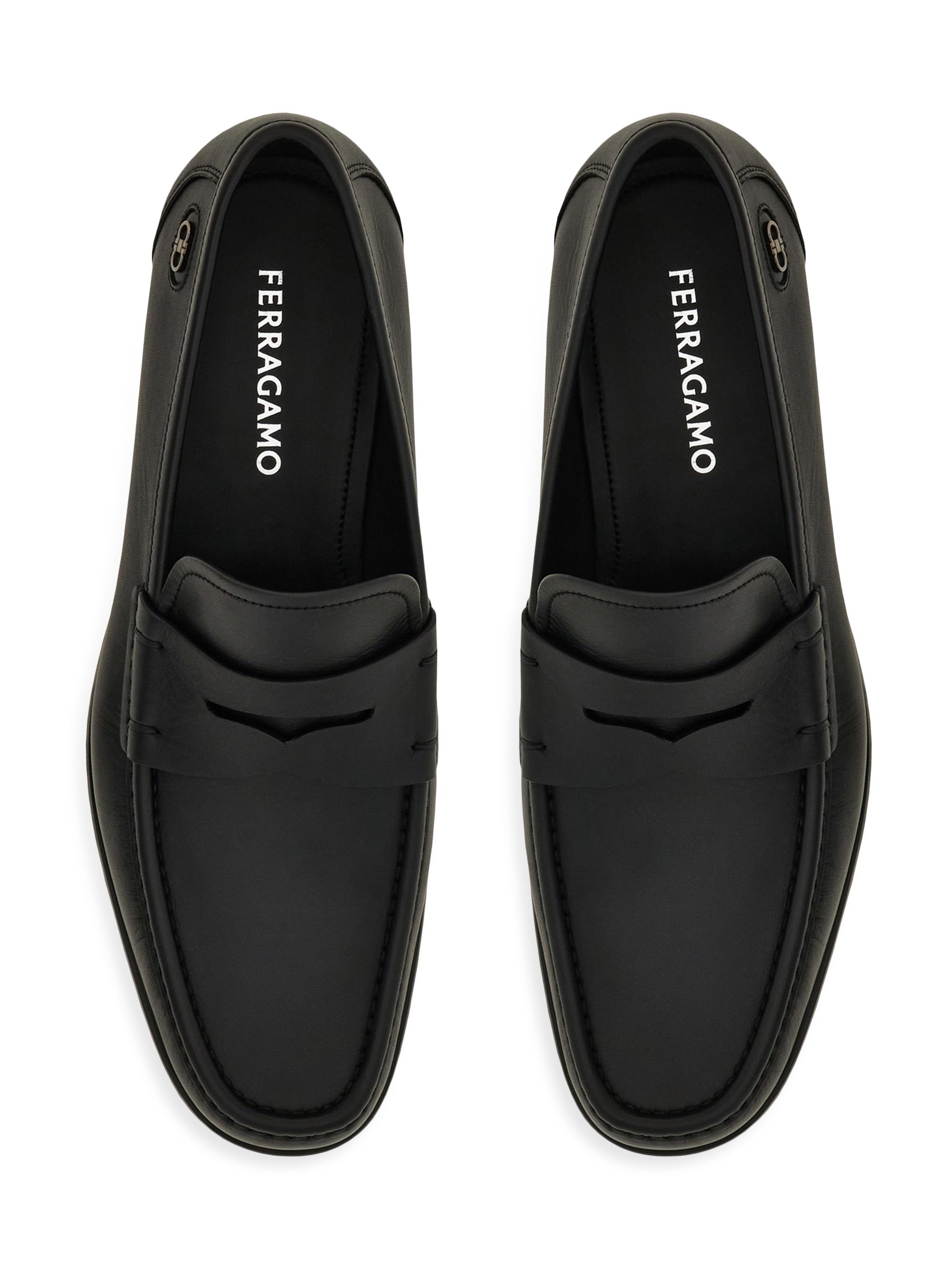 FERRAGAMO Athen Leather Penny Loafers | Saks Fifth Avenue
