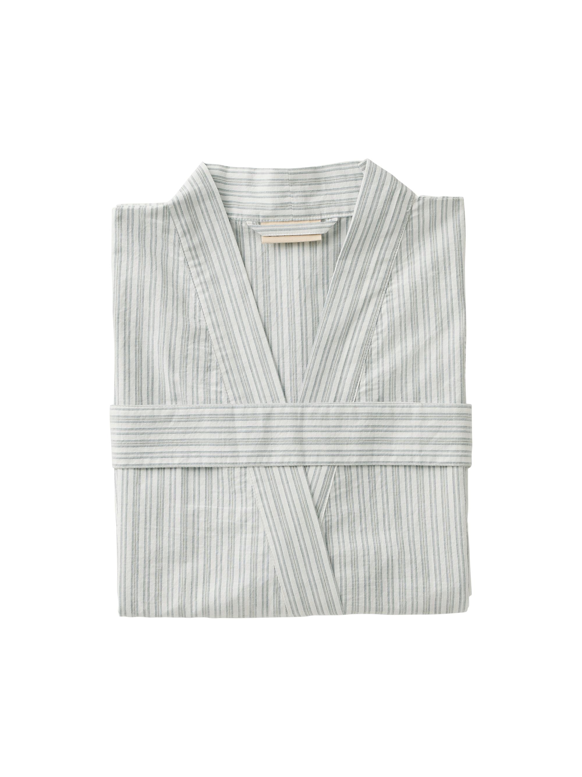 Coyuchi Women's Isla Organic Cotton Robe - Sage Gulf