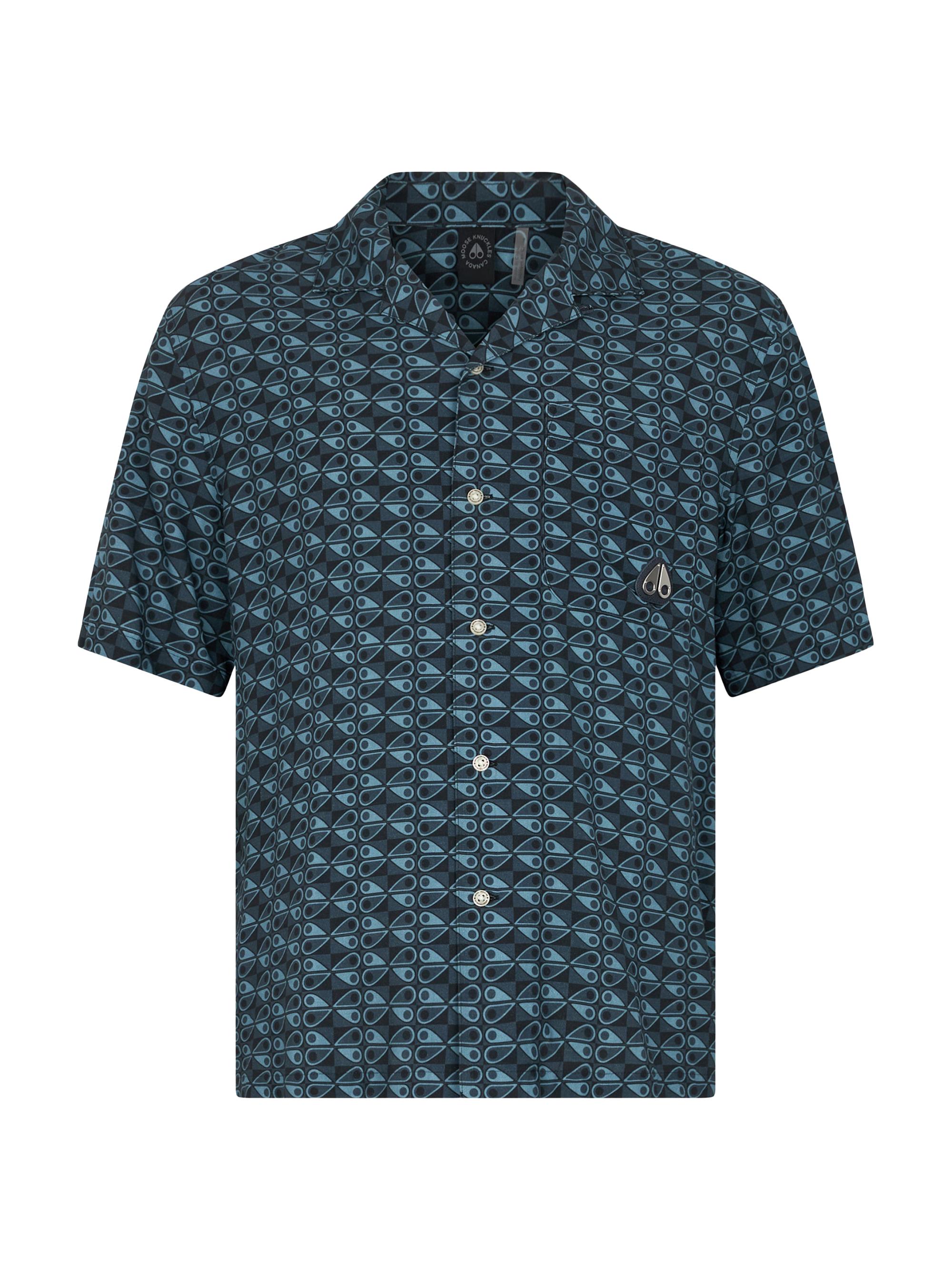 Moose Knuckles Men's The Bay Shirt - Navy
