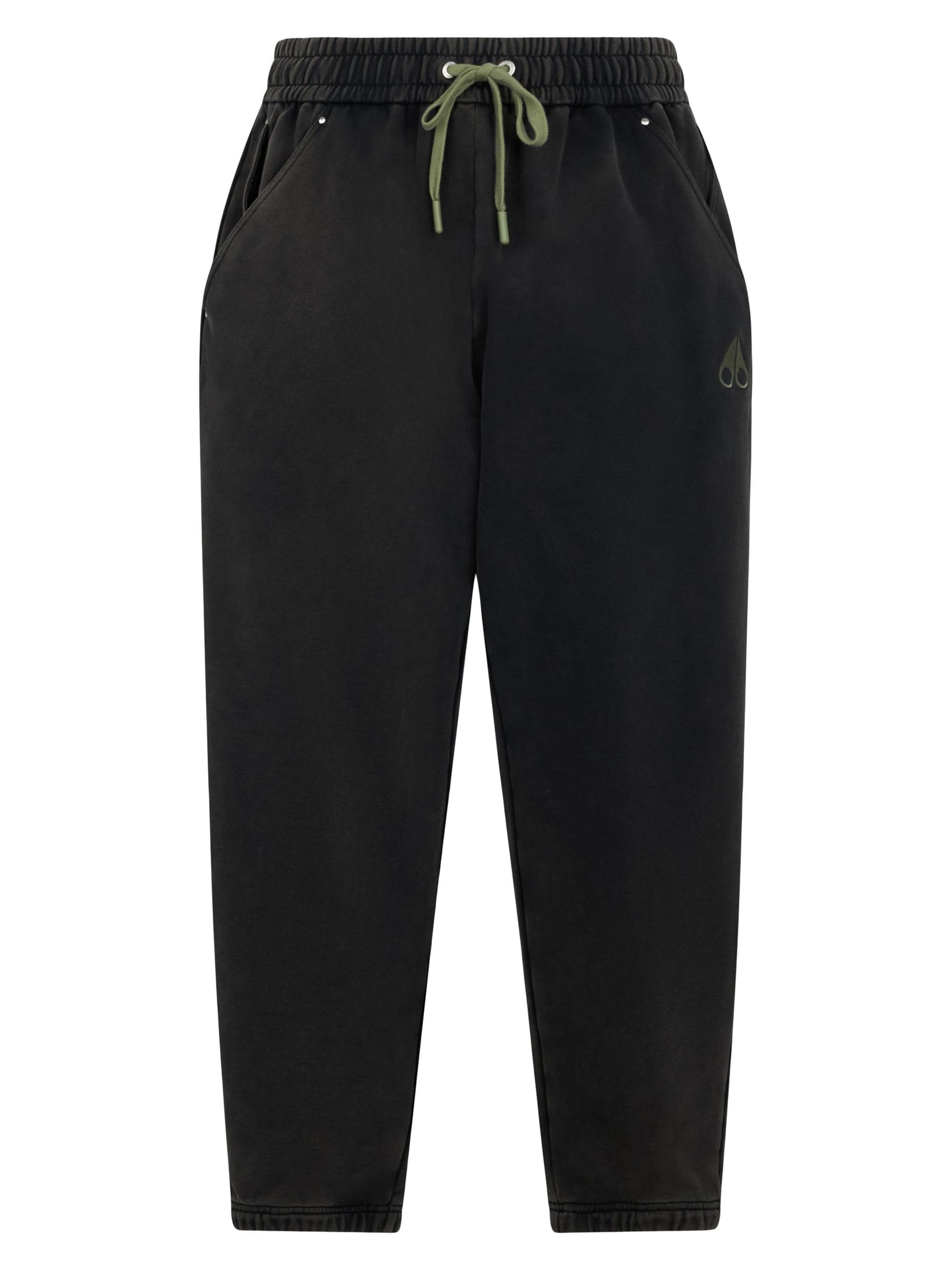 Moose Knuckles Men's Plateau Cotton Sweatpants - Black