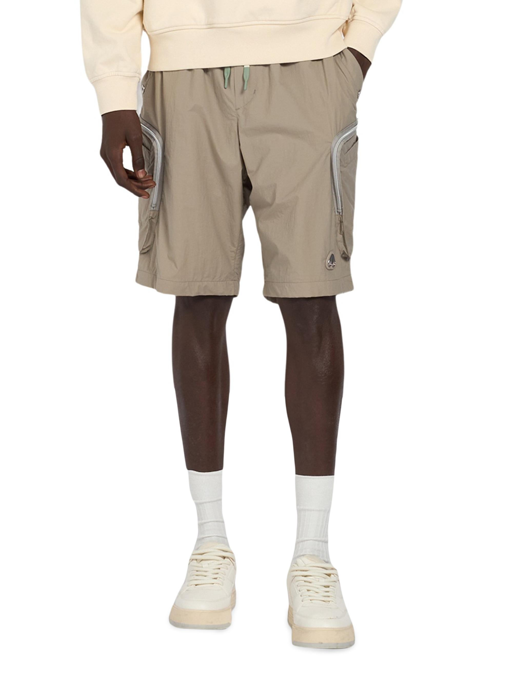 Moose Knuckles Men's Tristan Ripstop Nylon Shorts - Dusk