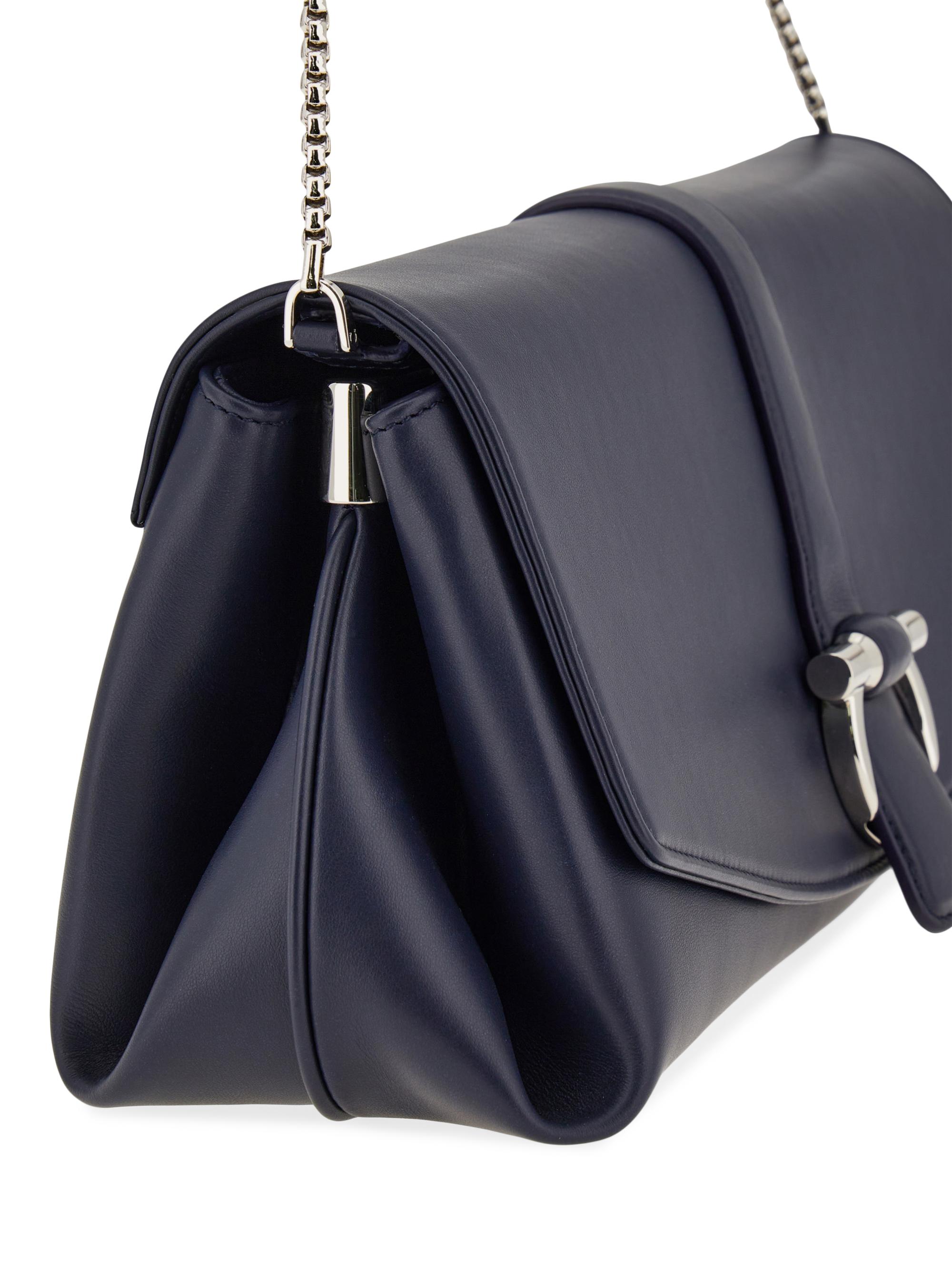 FERRAGAMO Gancini Leather Crossbody Bag | Saks Fifth Avenue