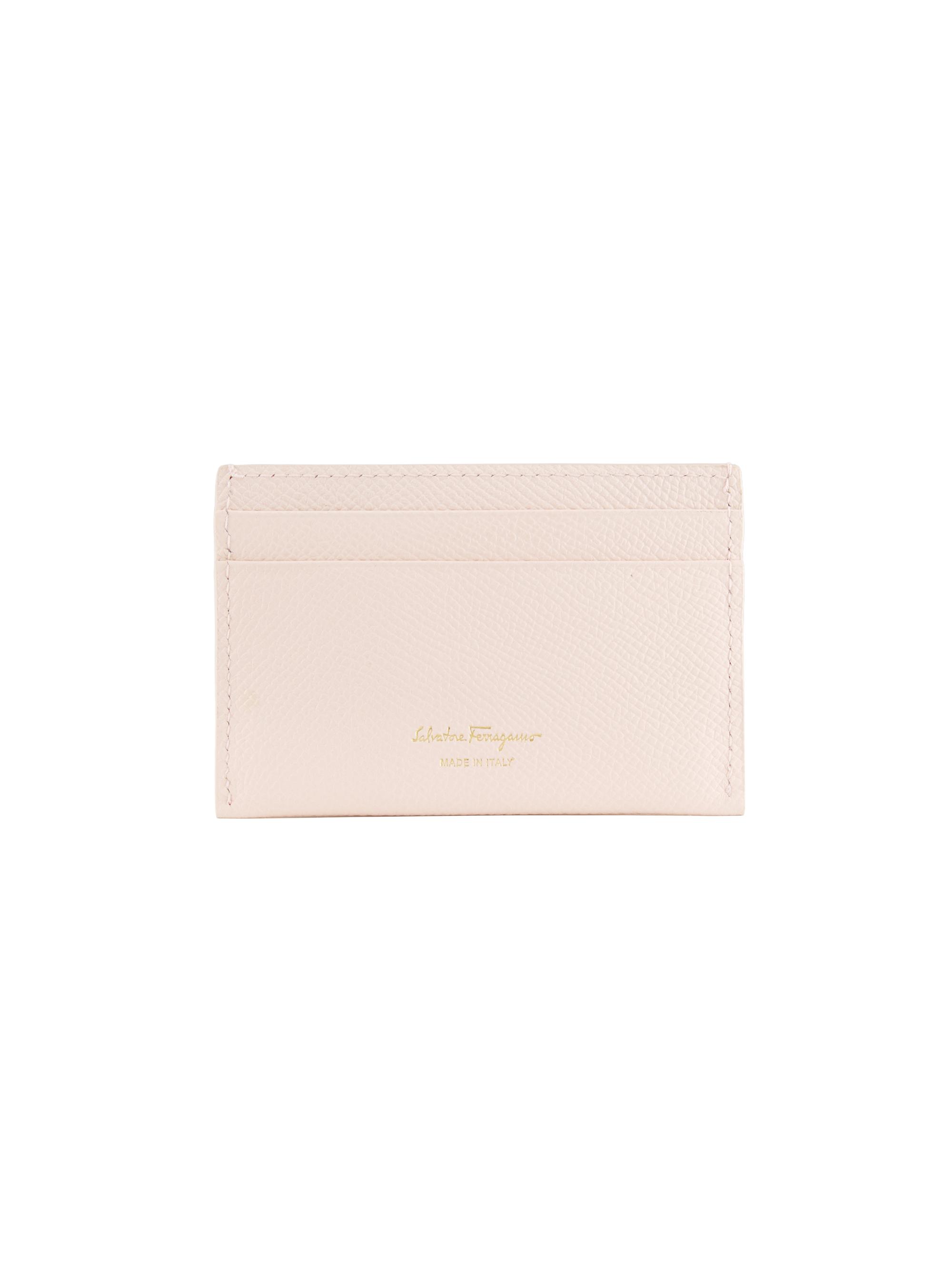 FERRAGAMO New Gemini Leather Cardholder | Saks Fifth Avenue